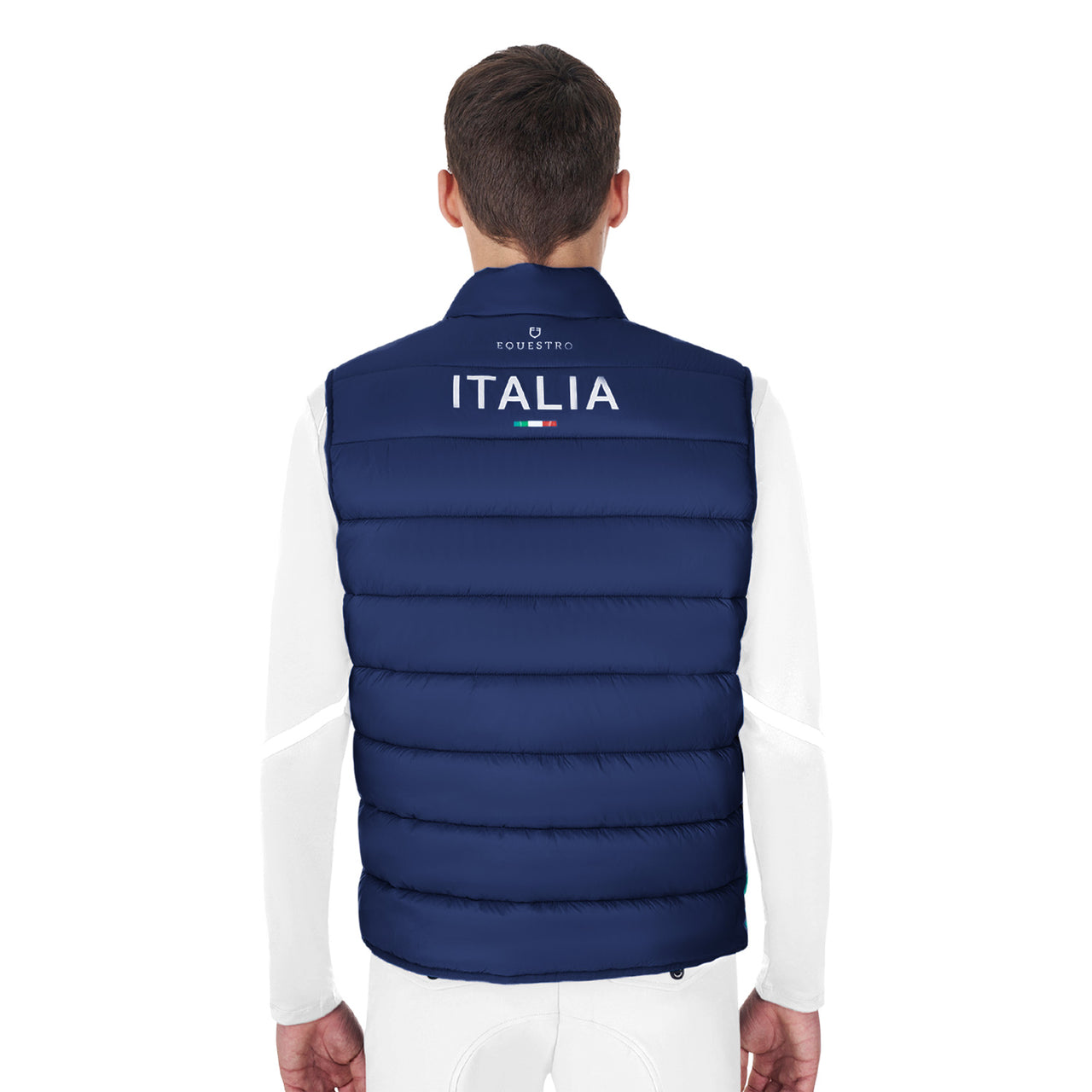 Smanicato uomo slim fit Equestro X FISE | Abbigliamento | Gilet | Equestro