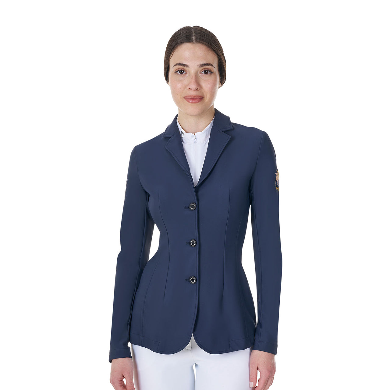 Giacca donna da concorso tre bottoni Equestro X FISE | Abbigliamento | Abbigliamento da Competizione | Equestro