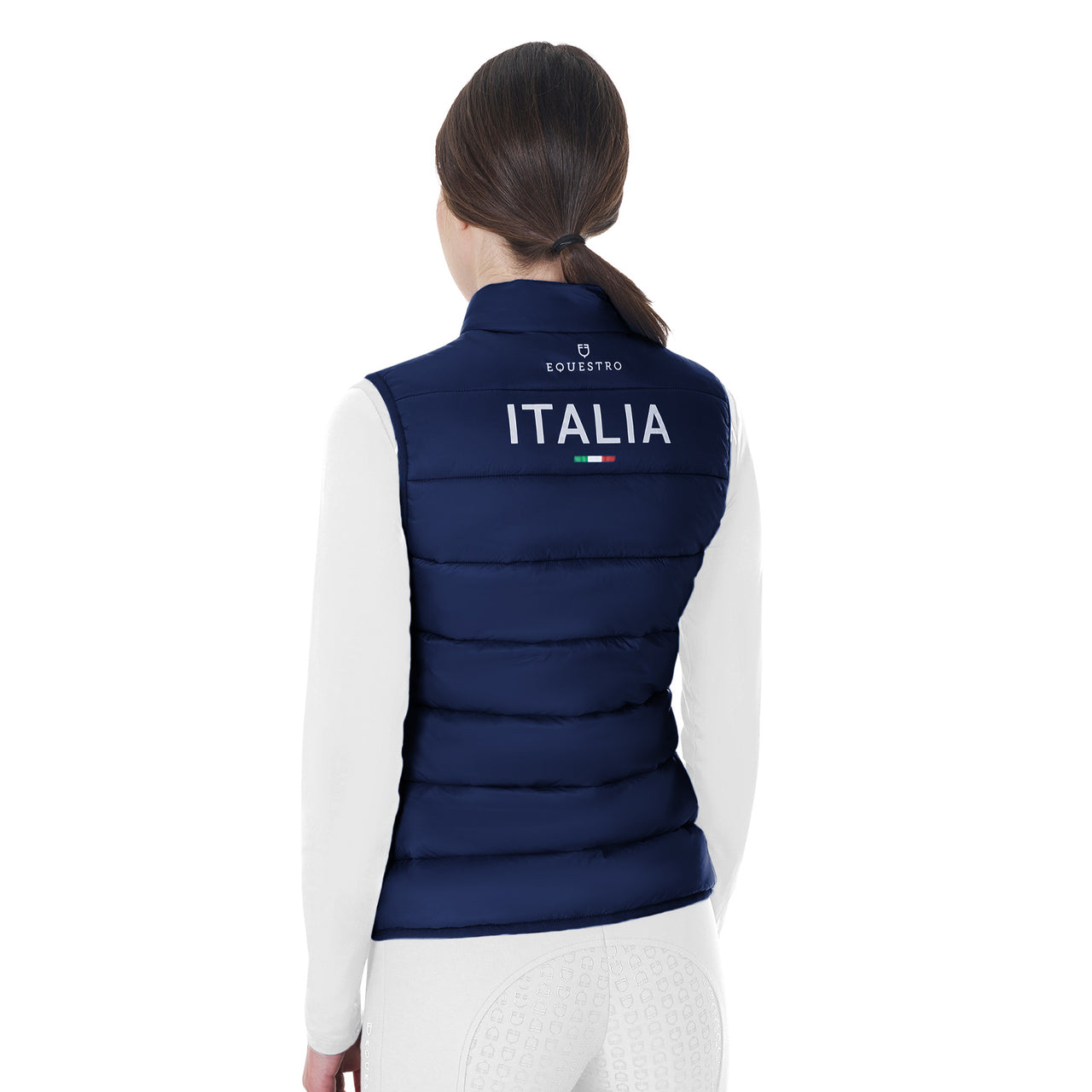 Smanicato donna slim fit Equestro X FISE | Abbigliamento | Gilet | Equestro