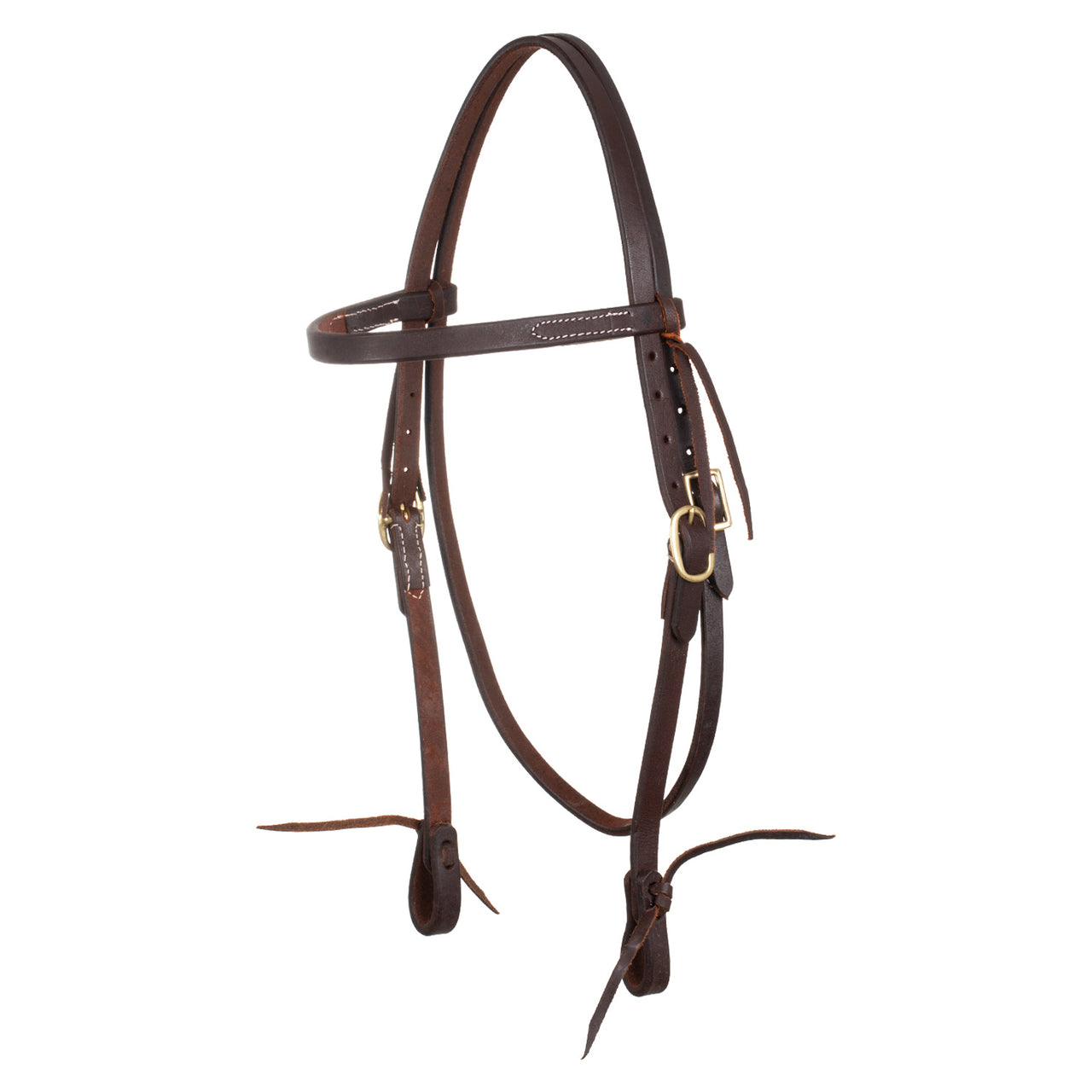 TESTIERA WESTERN FRONTALINO LISCIO | Briglie e Accessori | Corone | Lakota