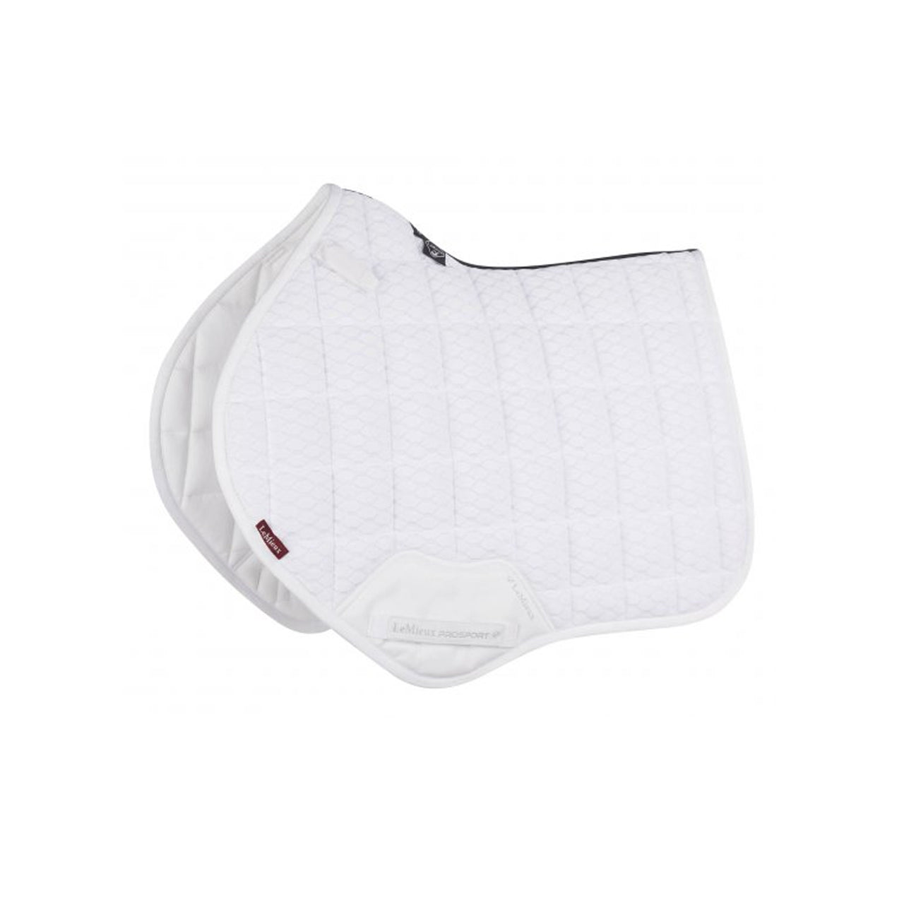 SOTTOSELLA LEMIEUX CARBON MESH AIR CLOSE CONTACT SQUARE WHITE LARGE | Sottosella e Accessori | Sottosella Salto | LeMieux