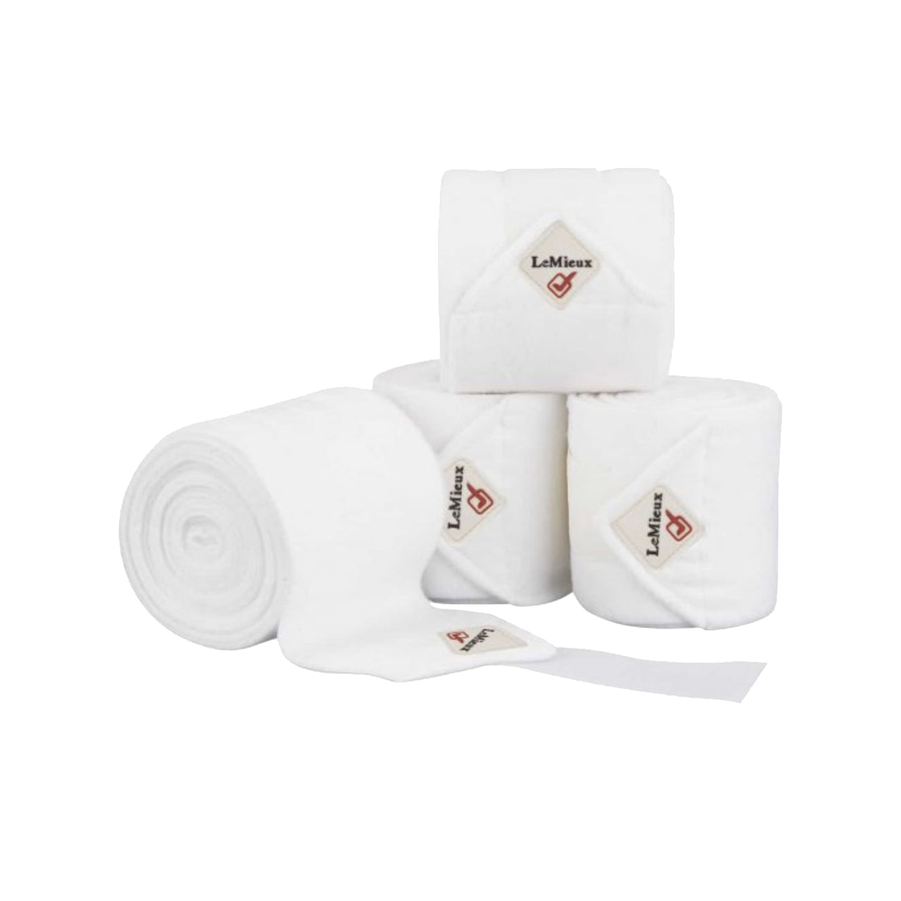 POLO BANDAGES WHITE SET OF 4 | Protezioni | Fasce Protettive | LeMieux