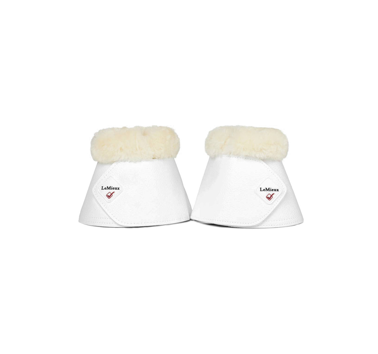 FLEECE WRAPROUND OVER REACH BOOTS WHITE | Protezioni | Paraglomi Protettivi | LeMieux