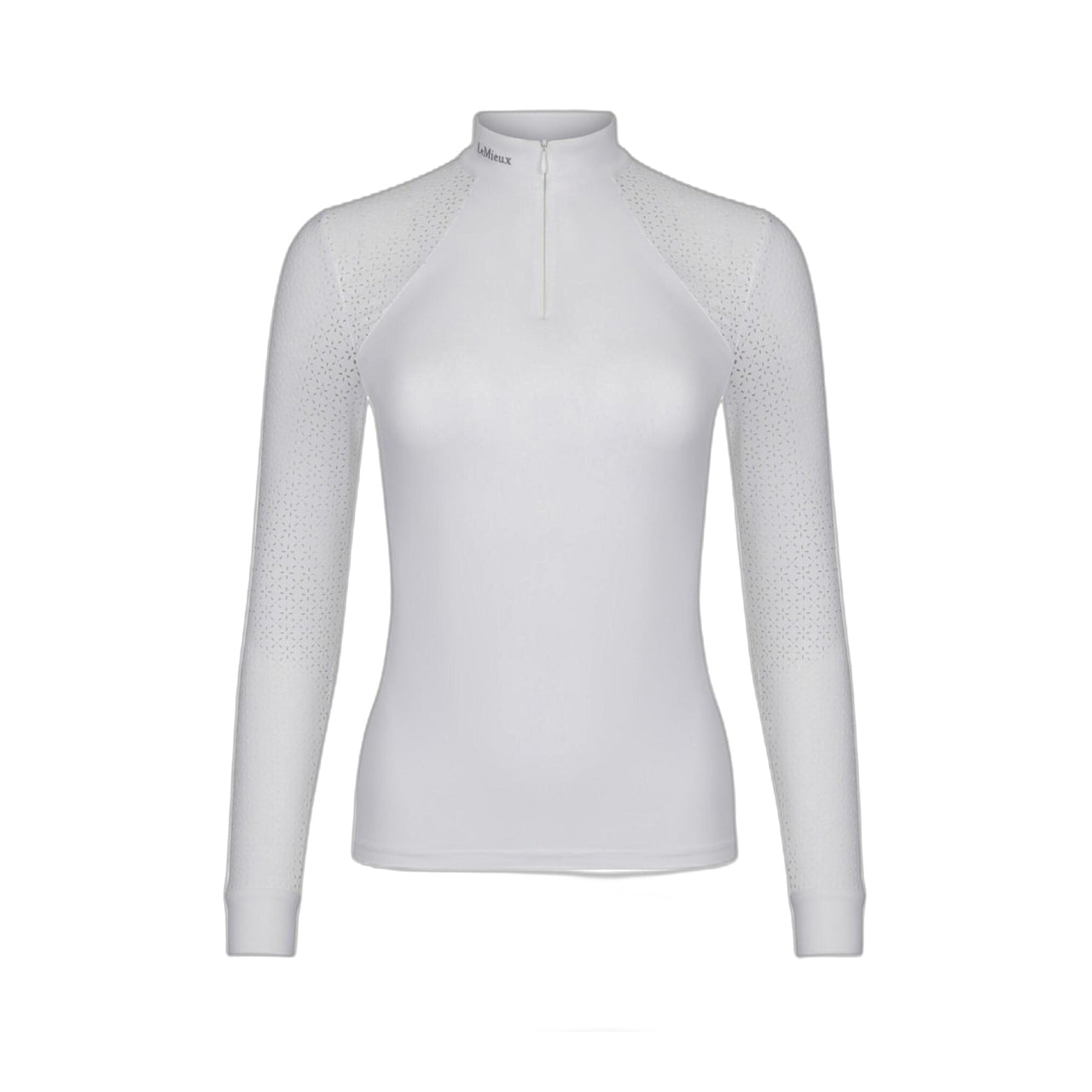 OLIVIA CAMICIA  MANICA LUNGA BIANCA | Abbigliamento | Polo da Competizione | LeMieux