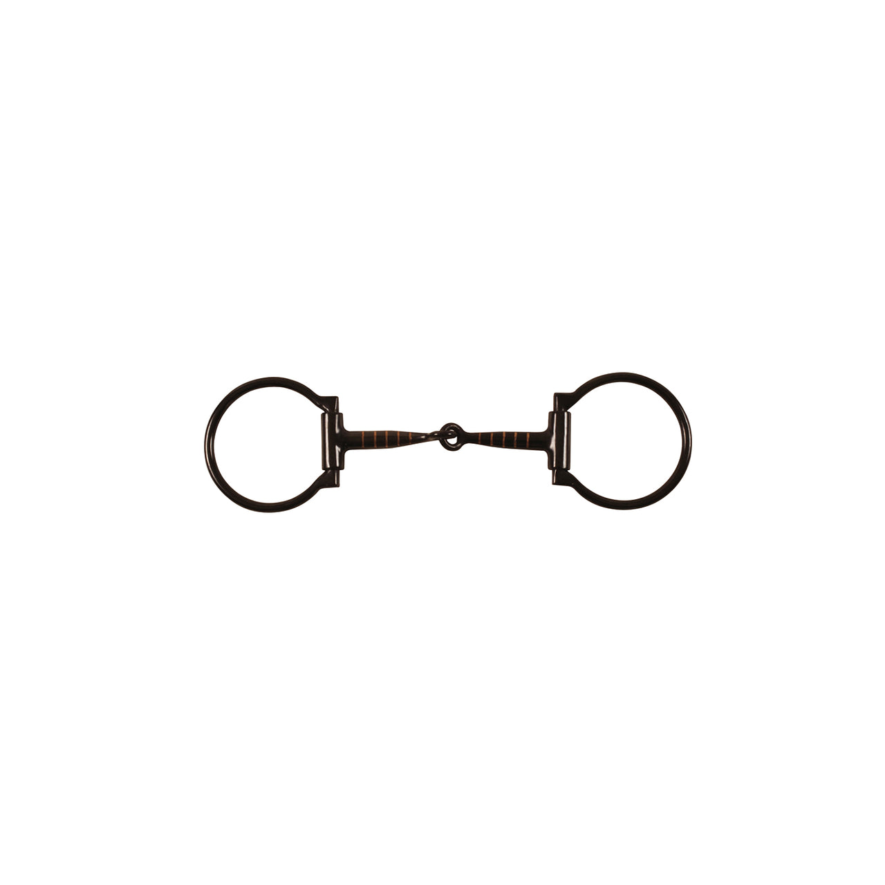 Filetto a D snodato in ferro nero
 | Imboccature e Accessori | Imboccature e Accessori | Pool's