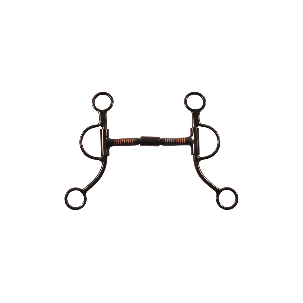MORSO WESTERN FERRO NERO C/SEMISNODO ASTE CORTE | Imboccature e Accessori | Imboccature e Accessori | Pool's