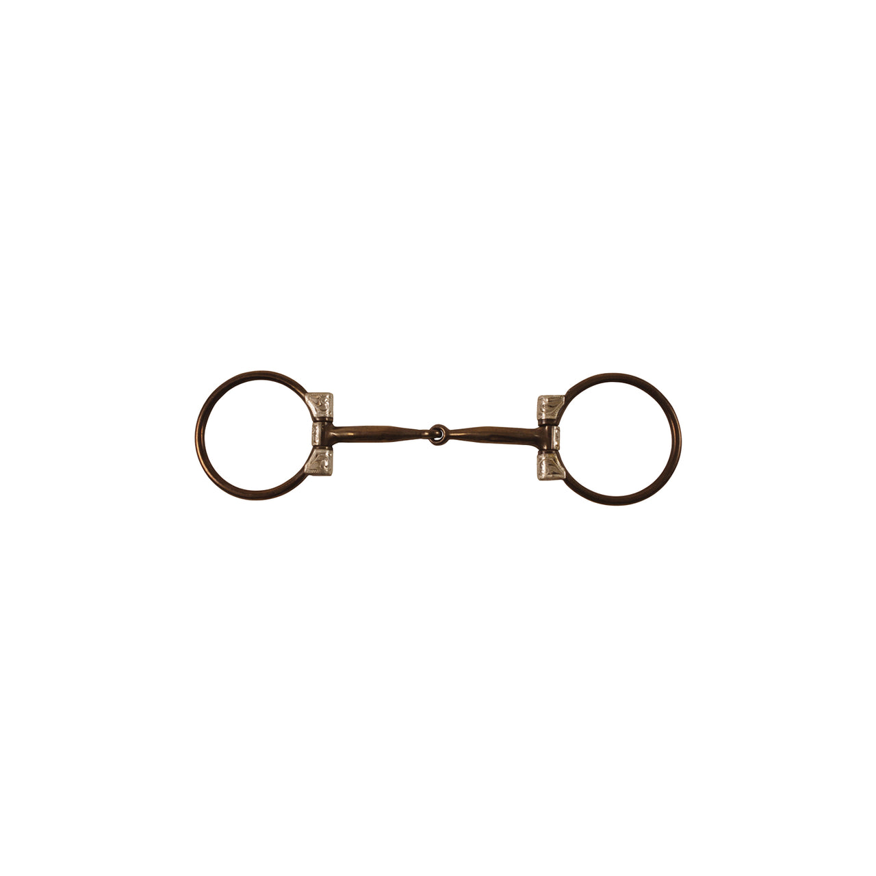 FILETTO WESTERN D FERRO BRUNITO DECORATO | Imboccature e Accessori | Imboccature e Accessori | Pool's