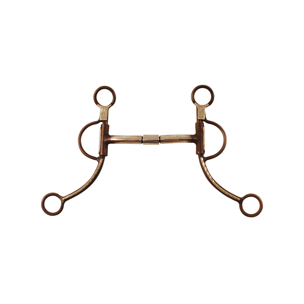 MORSO WESTERN FERRO BRUNITO C/SEMISNODO ASTE LUNGHE | Imboccature e Accessori | Imboccature e Accessori | Pool's