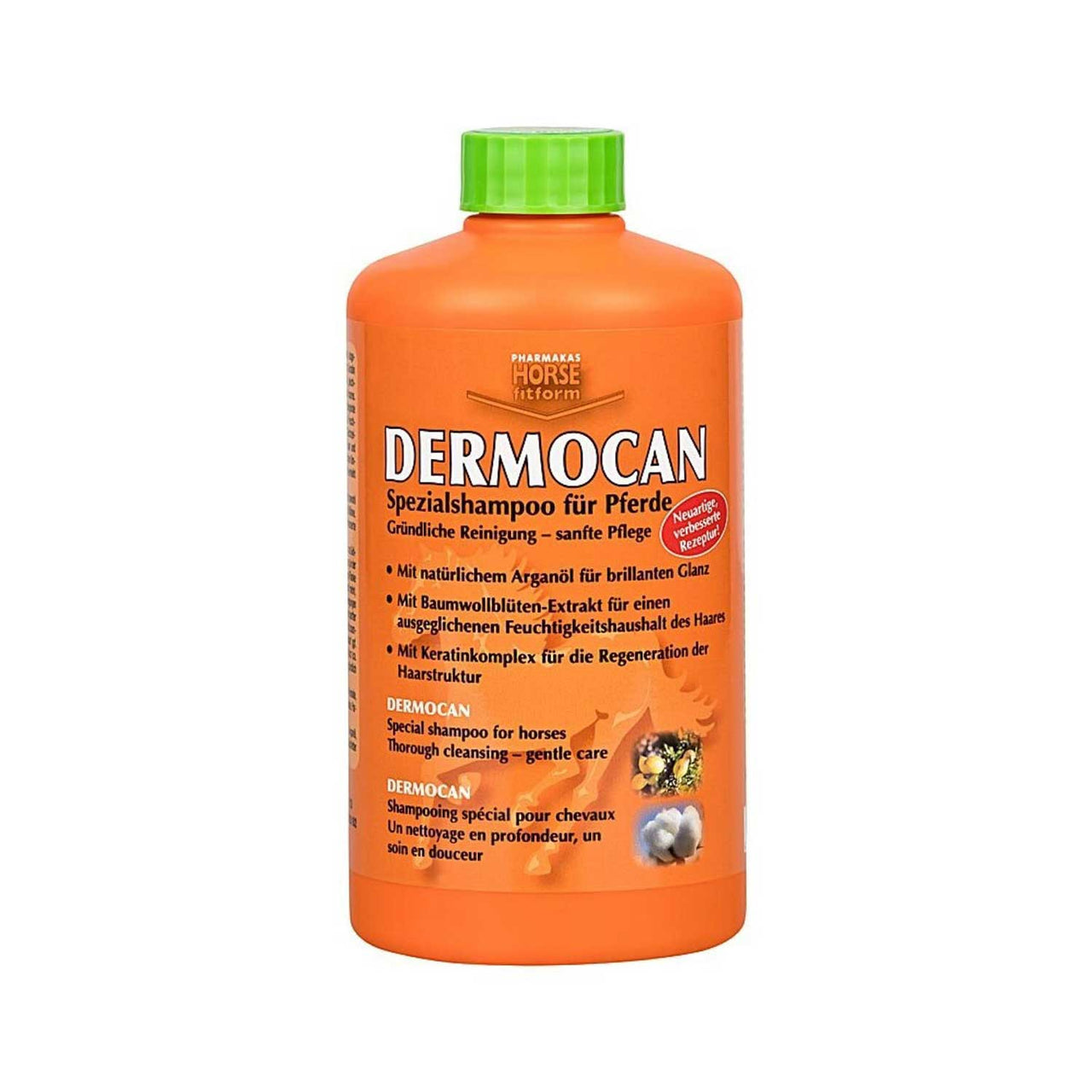 PHARMAKAS DERMOCAN SHAMPOO 500ML | Cura del Cavallo | Shampoo per Cavalli | Pharmakas