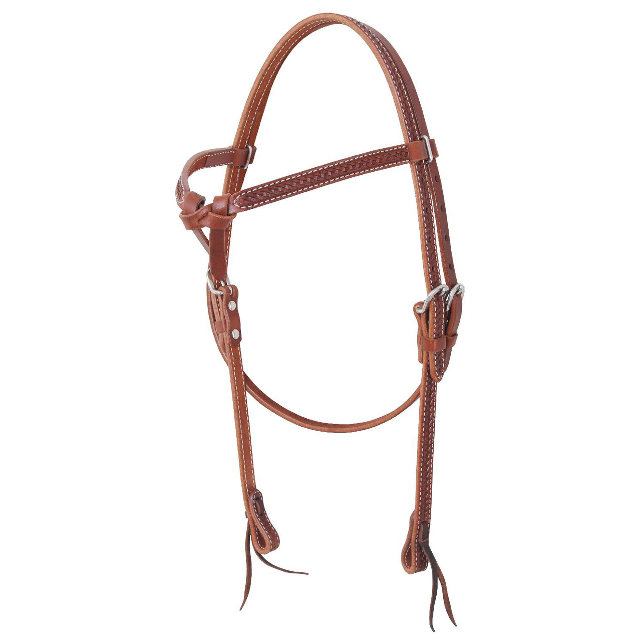 TESTIERA BROWBAND 23752 LAVORAZIONE BASKET | Briglie e Accessori | Corone | Pool's