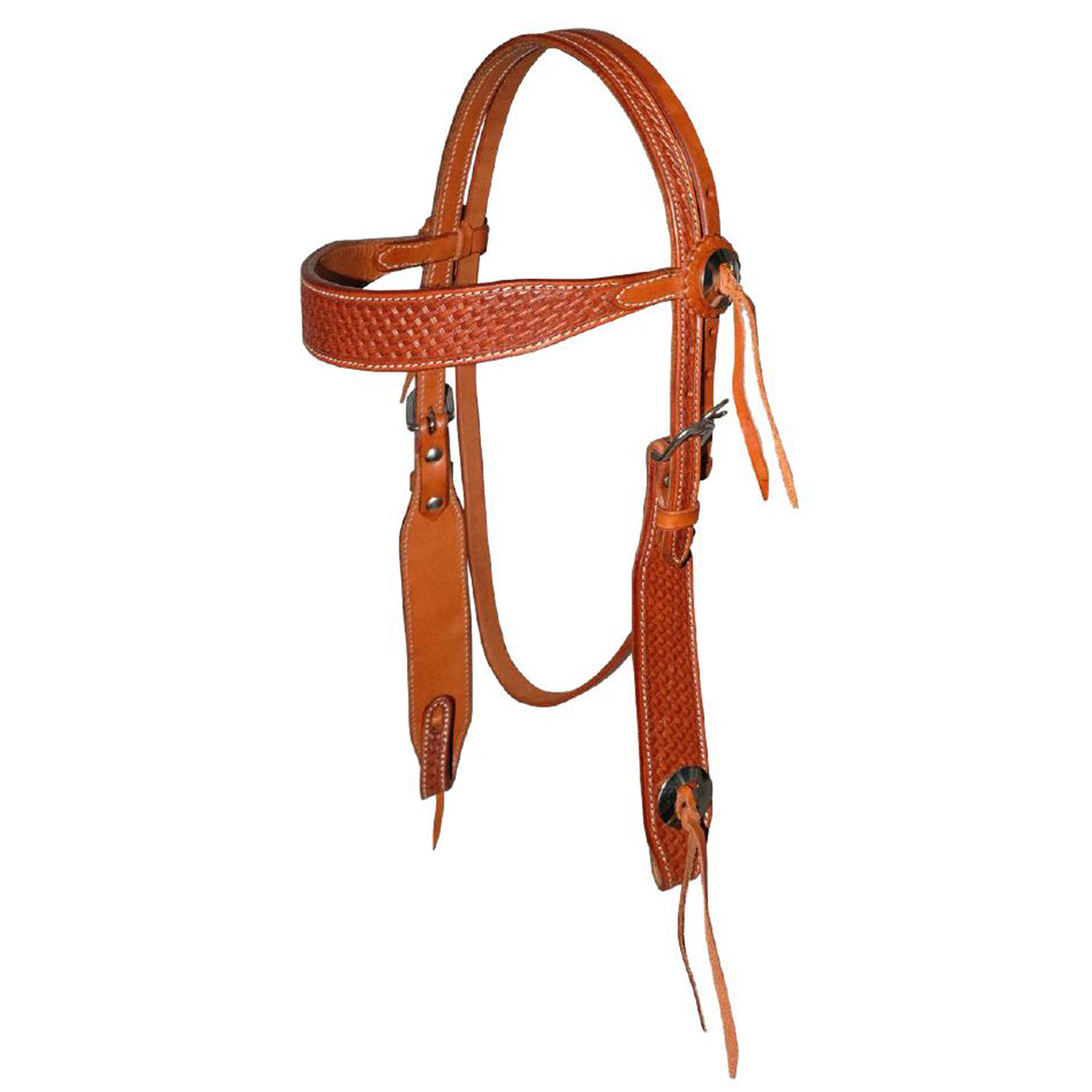 TESTIERA SQUARE  LAVORAZIONE BASKET | Briglie e Accessori | Corone | Pool's