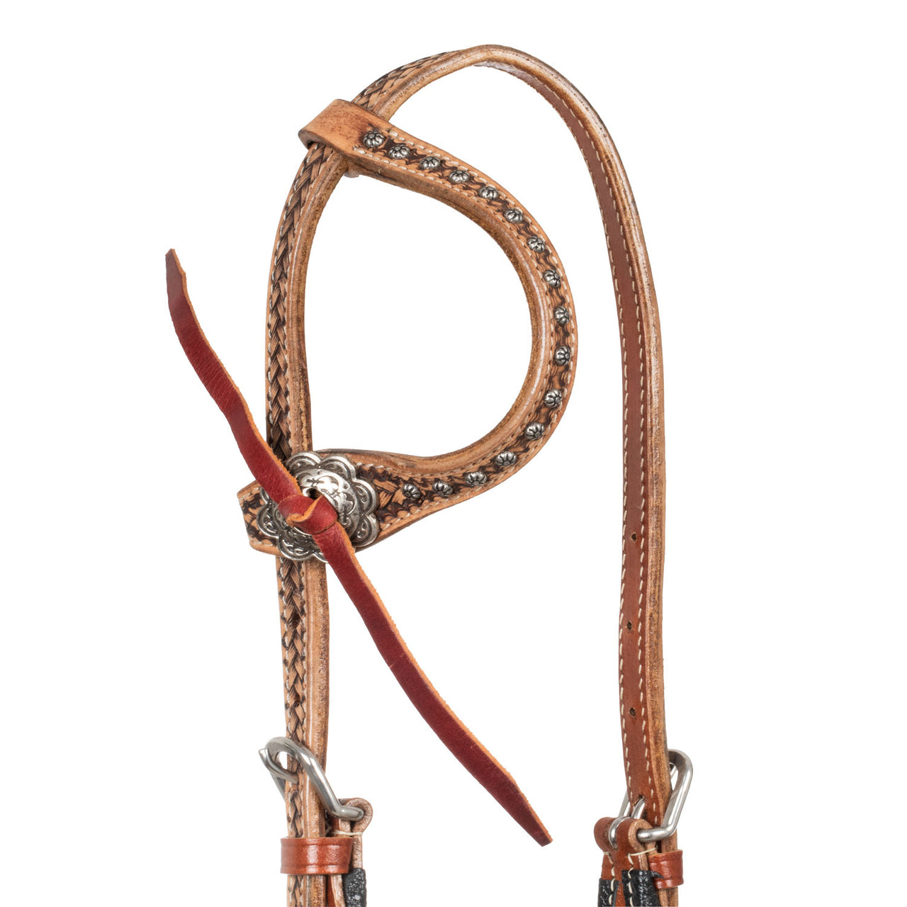 Briglia western con decorazioni simil tappeto | Briglie e Accessori | Corone | Pool's