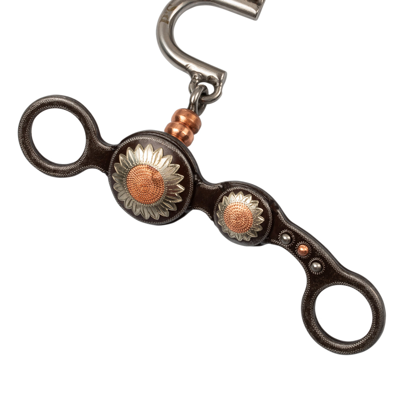 MORSO CORRECTIONAL IN FERRO DECORO A FIORI | Imboccature e Accessori | Imboccature e Accessori | Pool's