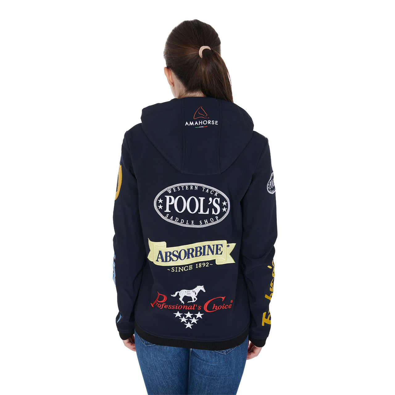 Giacca softshell unisex multilogo felpato | Abbigliamento | Felpe | Pool's