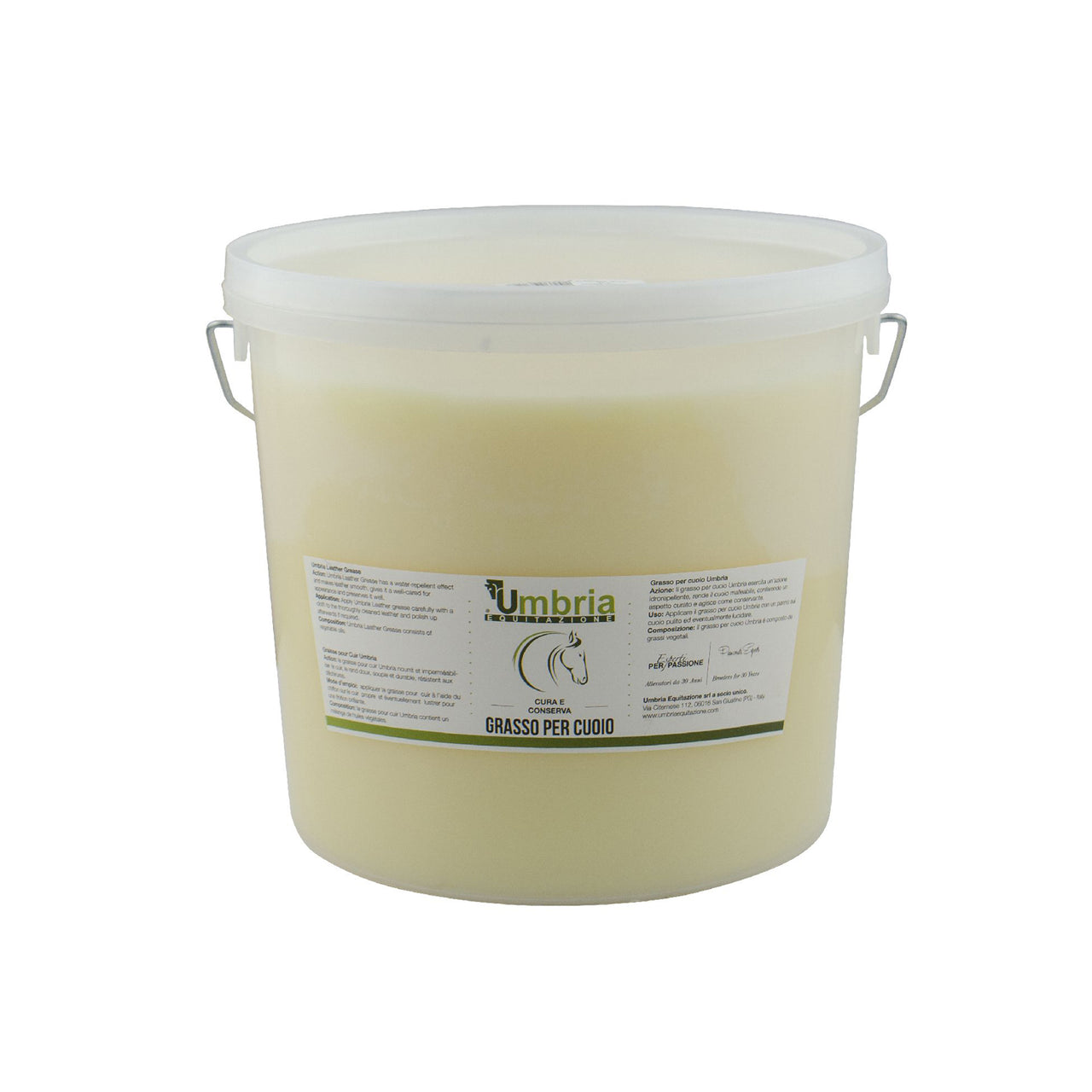 AMA LEATHER GREASE GRASSO PER CUOIO (5 KG) | Prodotti manutenzione | Cura del Cuoio | AmaHorse