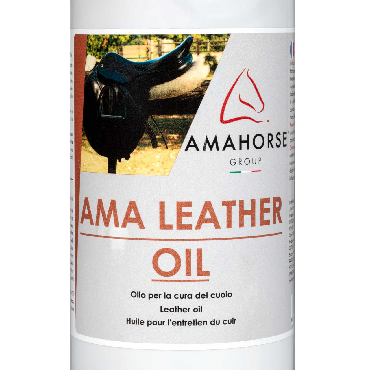 AMA LEATHER OIL OLIO PER CUOIO (1 LT) | Prodotti manutenzione | Cura del Cuoio | AmaHorse