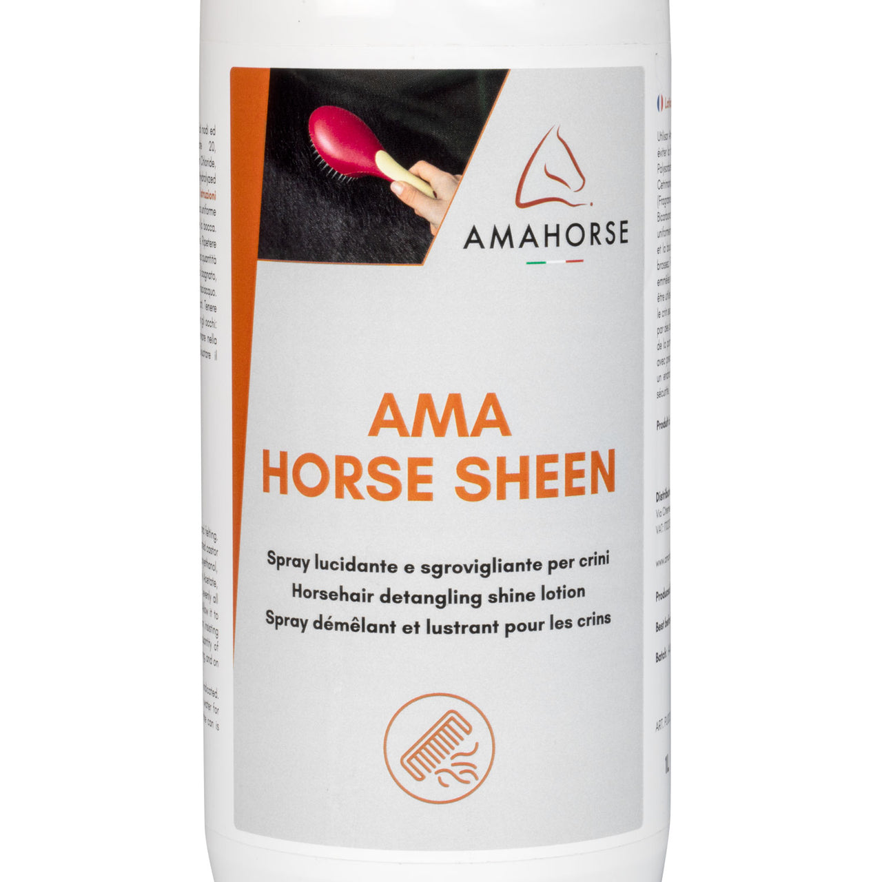 AMA HORSE SHEEN LOZIONE LUCIDANTE SGROVIGLIANTE (1 LT) | Cura del Cavallo | Sgroviglianti | AmaHorse