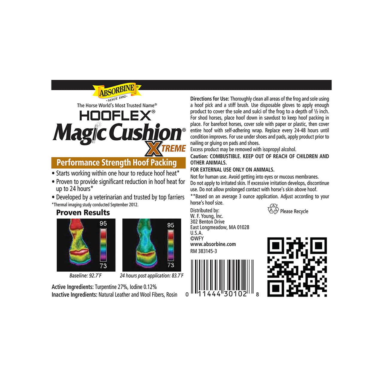 HOFF PACKING MAGIC CUSHION XTREME (1,8 KG) | Cura del Cavallo | Benessere e Recupero | Absorbine