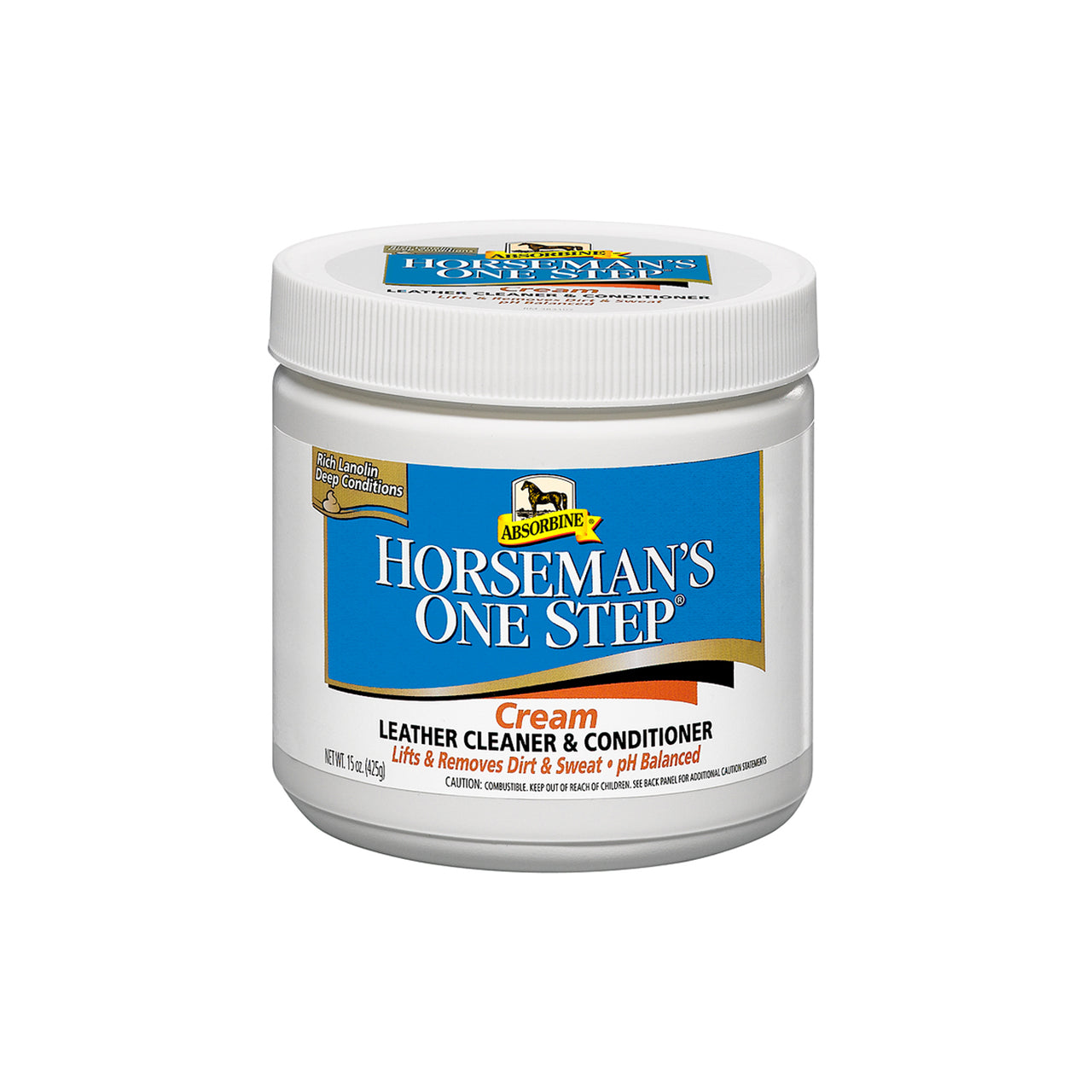 CREMA HORSEMAN'S ONE STEP (425 GR) | Prodotti manutenzione | Cura del Cuoio | Absorbine