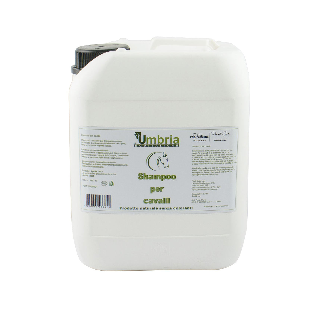 AMA SHAMPOO (5 LT) | Cura del Cavallo | Shampoo per Cavalli | AmaHorse