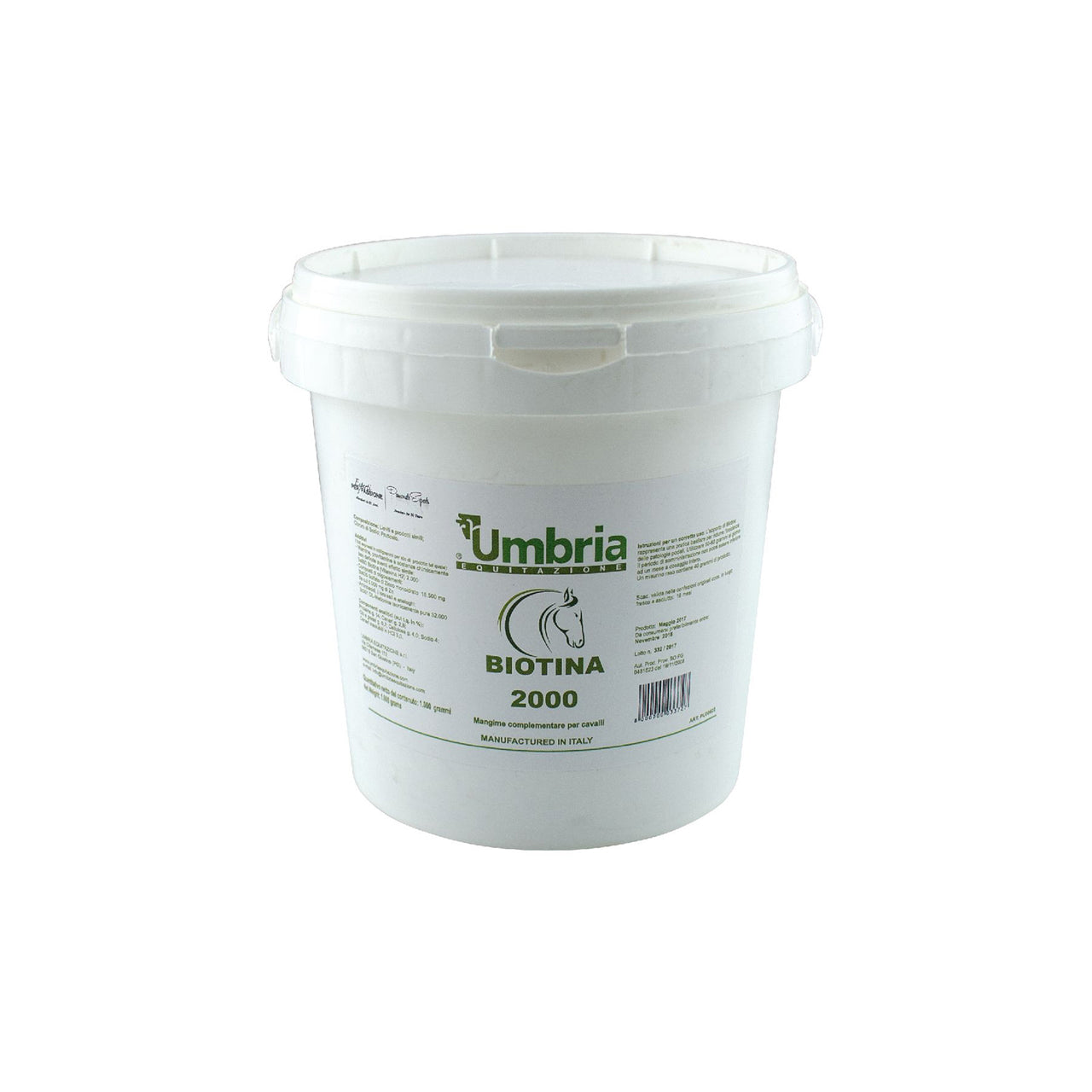 BIOHOOF BIOTINA 2000 (1 KG) | Cura del Cavallo | Benessere e Recupero | Umbria Equitazione