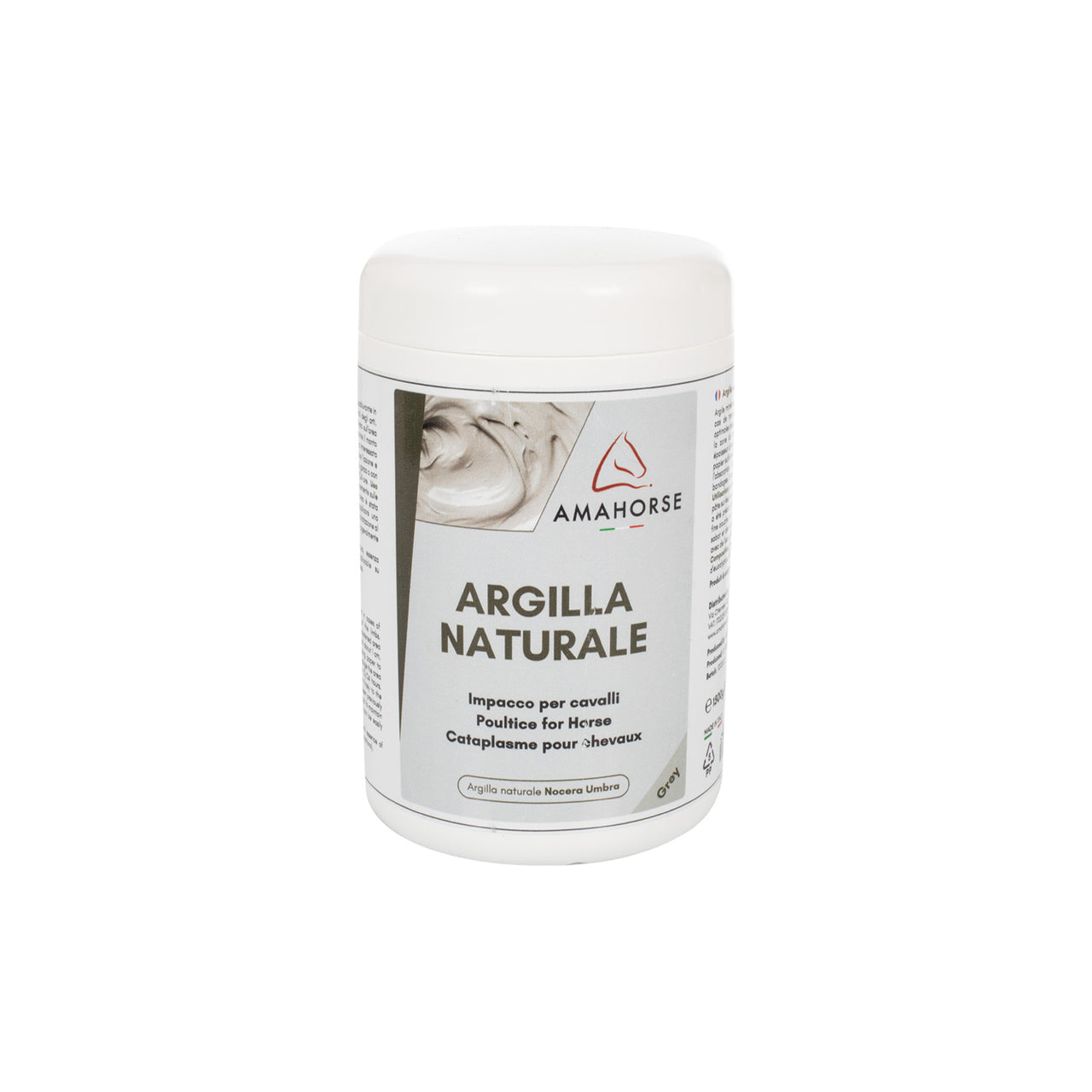 AMACLAY CRETATA GRIGIA (1,50 KG) | Cura del Cavallo | Benessere e Recupero | AmaHorse