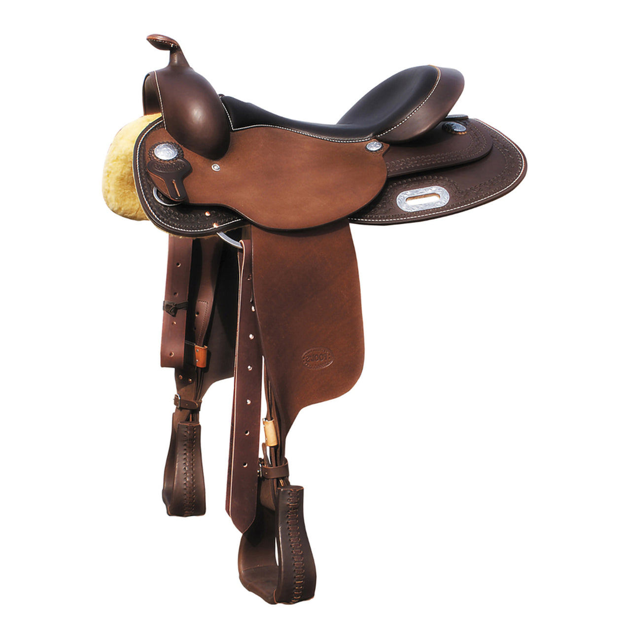 SELLA TEAM PENNING ROUGH OUT 1020 | Selle e Accessori | Selle da Reining | Pool's