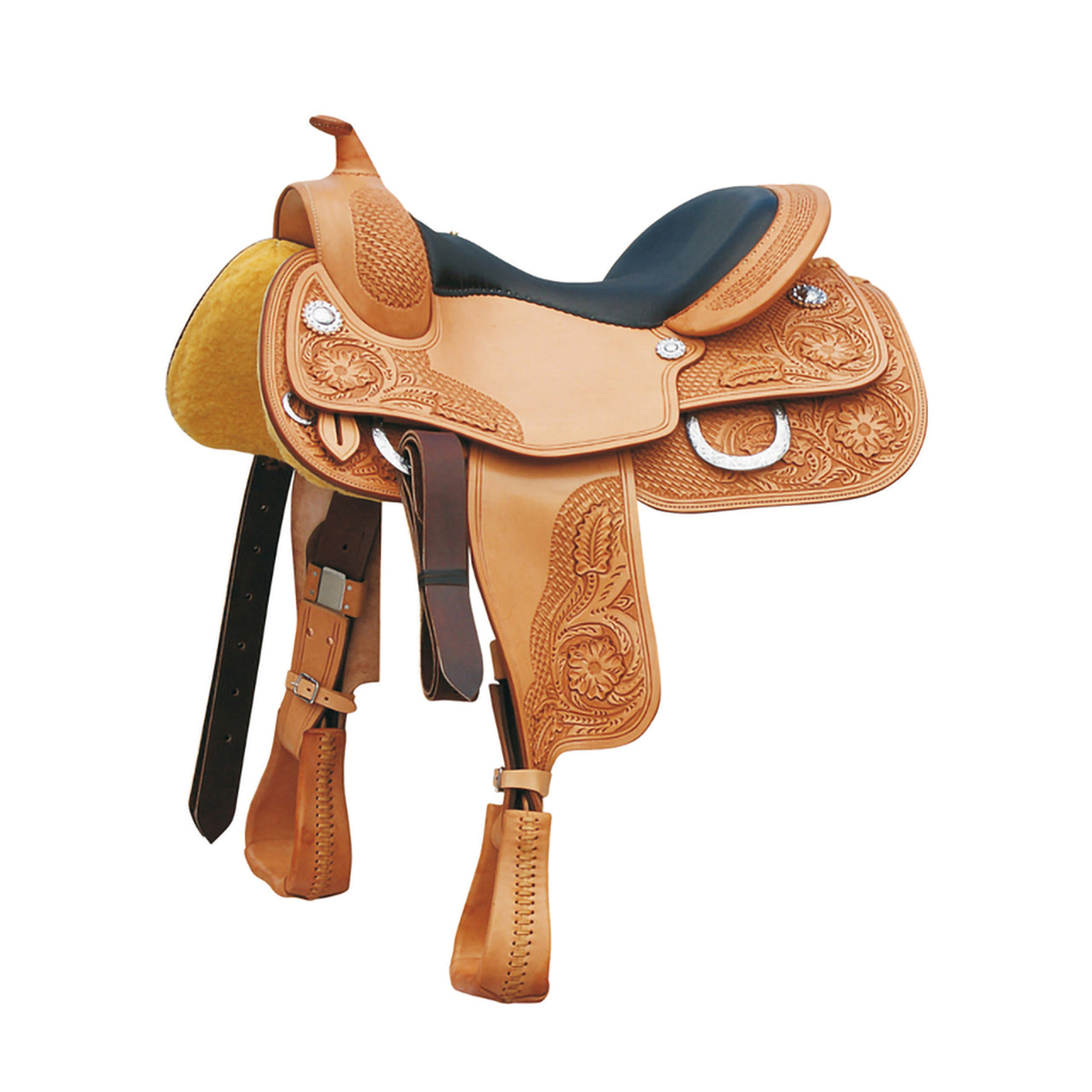 SELLA REINER POOL'S GENUINE MODELLO FLOWERS 555 | Selle e Accessori | Selle da Reining | Pool's