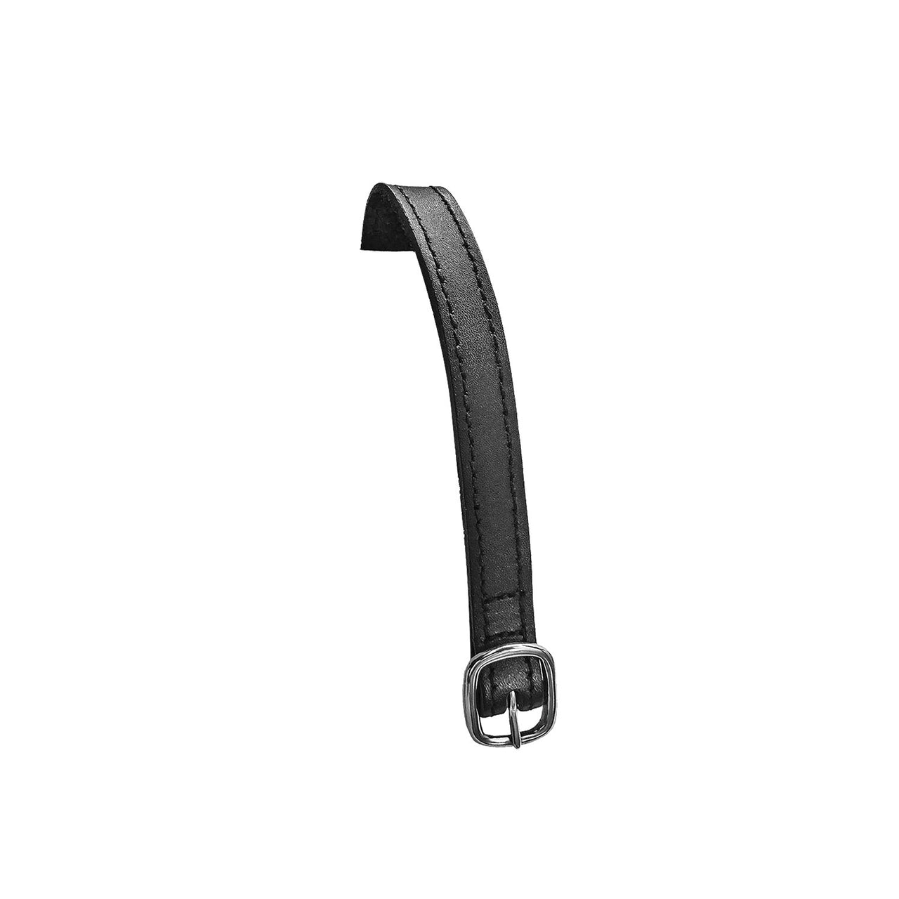 Lacciolini per speroni in pelle con fibbia argentata | Accessori | Accessori | Equestro