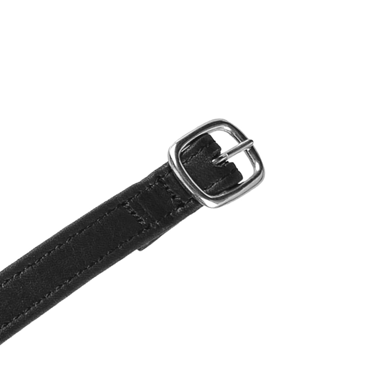 Lacciolini per speroni in pelle doppiata e fibbia argento | Accessori | Accessori | Equestro