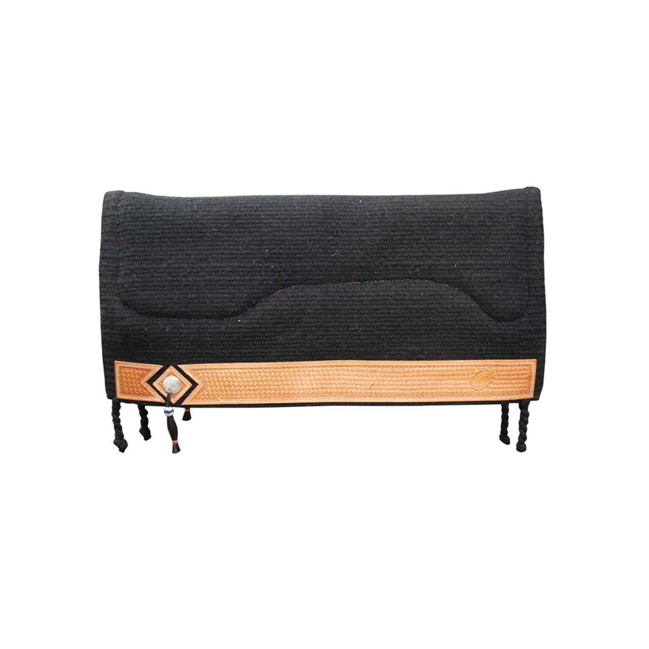 SOTTOSELLA WESTERN SHOW ALPACA BARBWIRE 34,5 x 17,5 | Sottosella e Accessori | Sottosella | Pool's