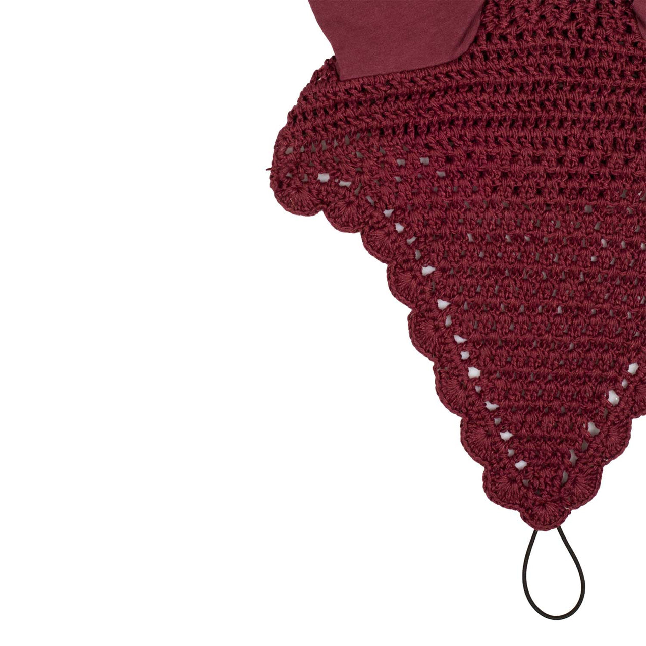 Cuffietta in cotone con attacco al chiudibocca | Sottosella e Accessori | Veli Antimosche | Equestro