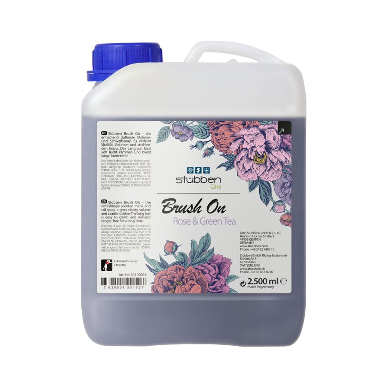 STUBBEN BRUSH ON ROSE & GREEN TEA 2,5 L | Cura del Cavallo | Sgroviglianti | Stubben