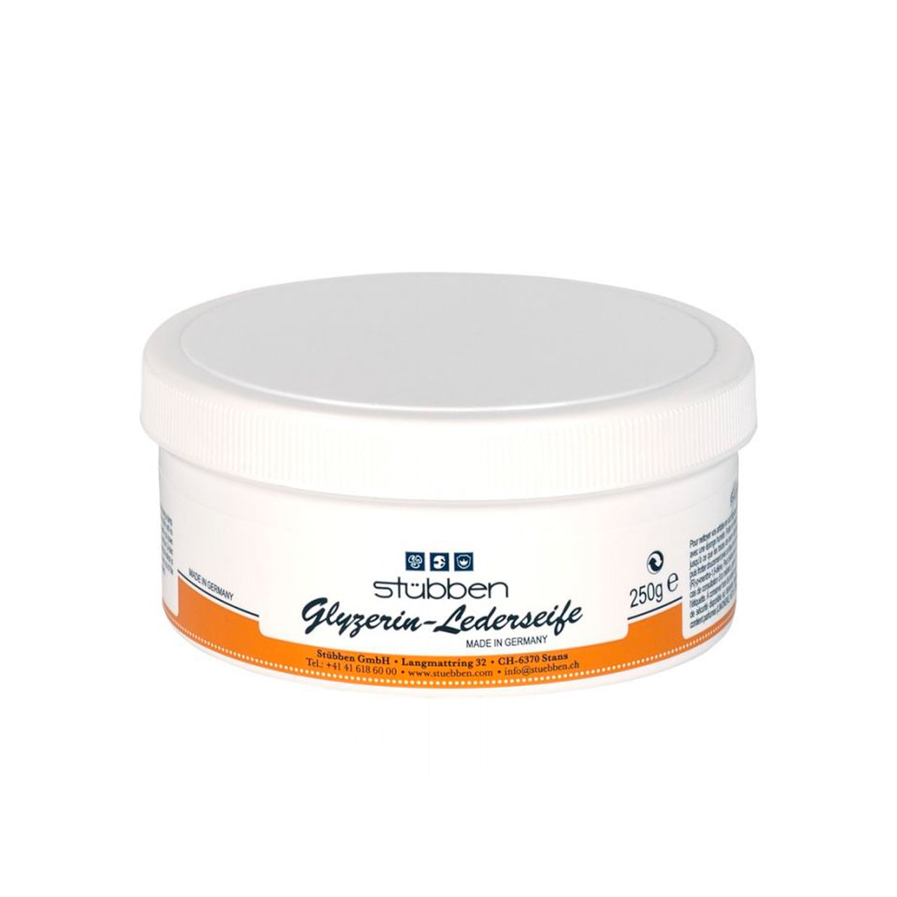 GLYCERIN SADDLE SOAP 250G | Prodotti manutenzione | Cura del Cuoio | Stubben