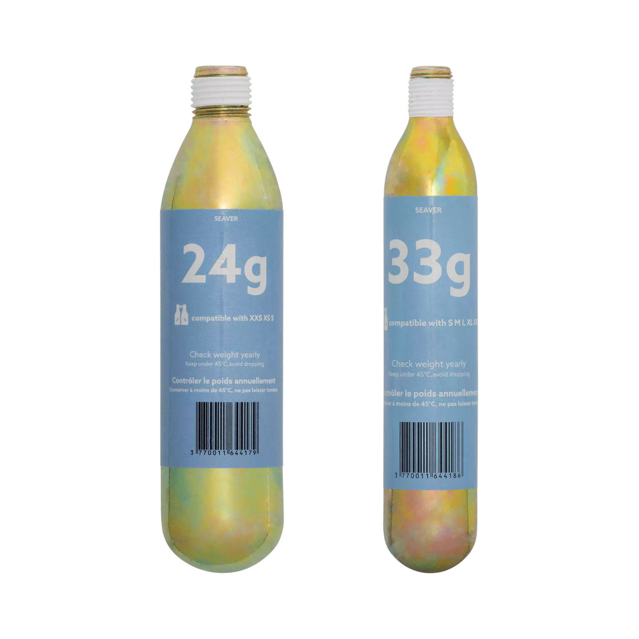 CO2 CARTRIDGE | Protezioni | Protezioni | Seaver