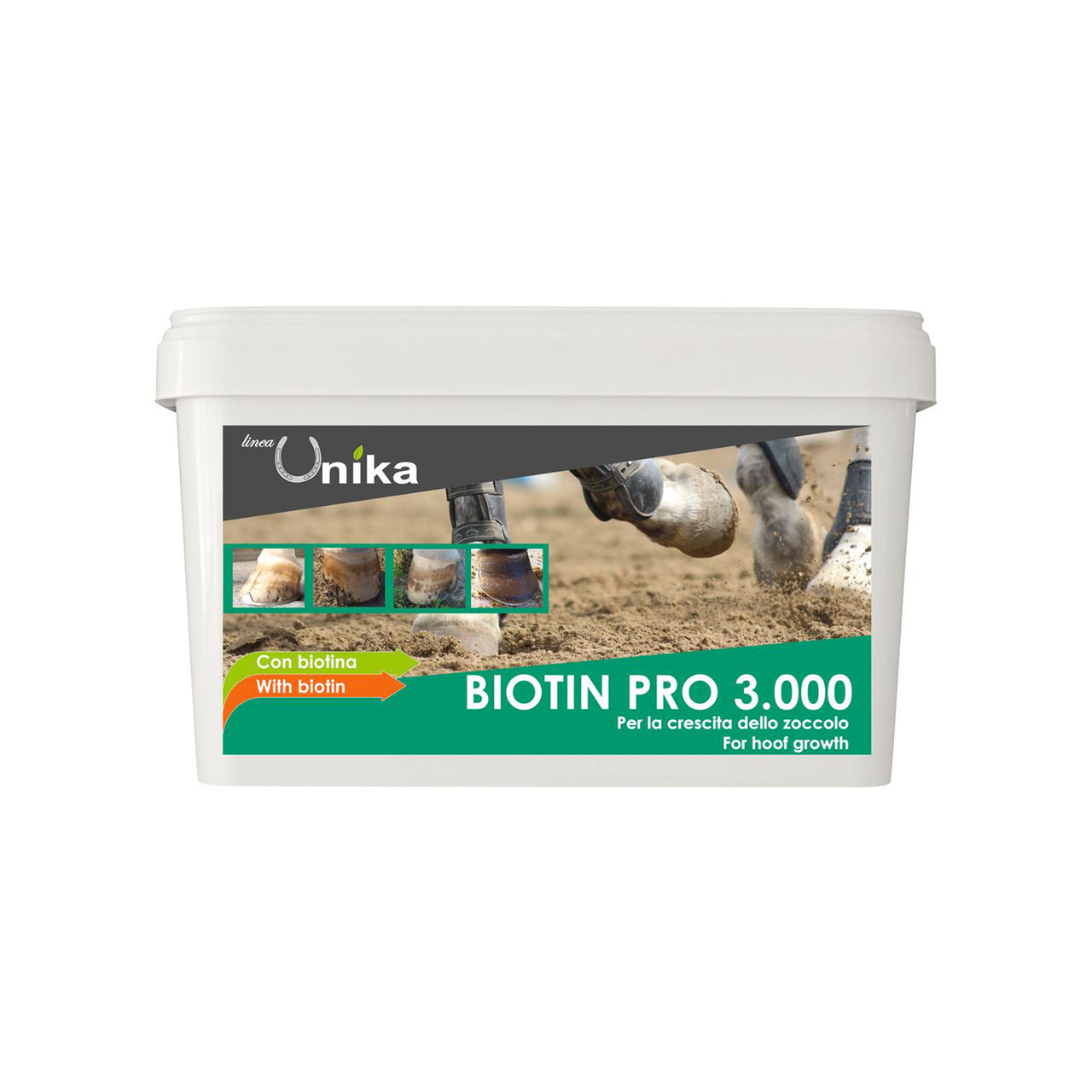 BIOTIN PRO 3000 (1 KG) | Cura del Cavallo | Integratori per Cavalli | Unika