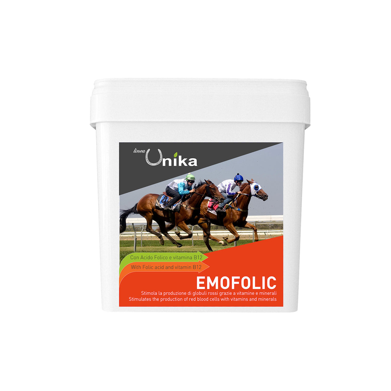 HAEMOFOLIC (1 KG) LU0030 | Cura del Cavallo | Integratori per Cavalli | Unika