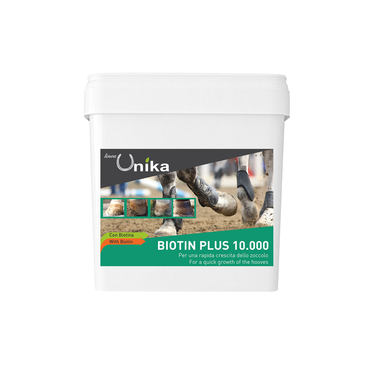BIOTIN PLUS 10.000 (1 KG) LU0005 | Cura del Cavallo | Integratori per Cavalli | Unika