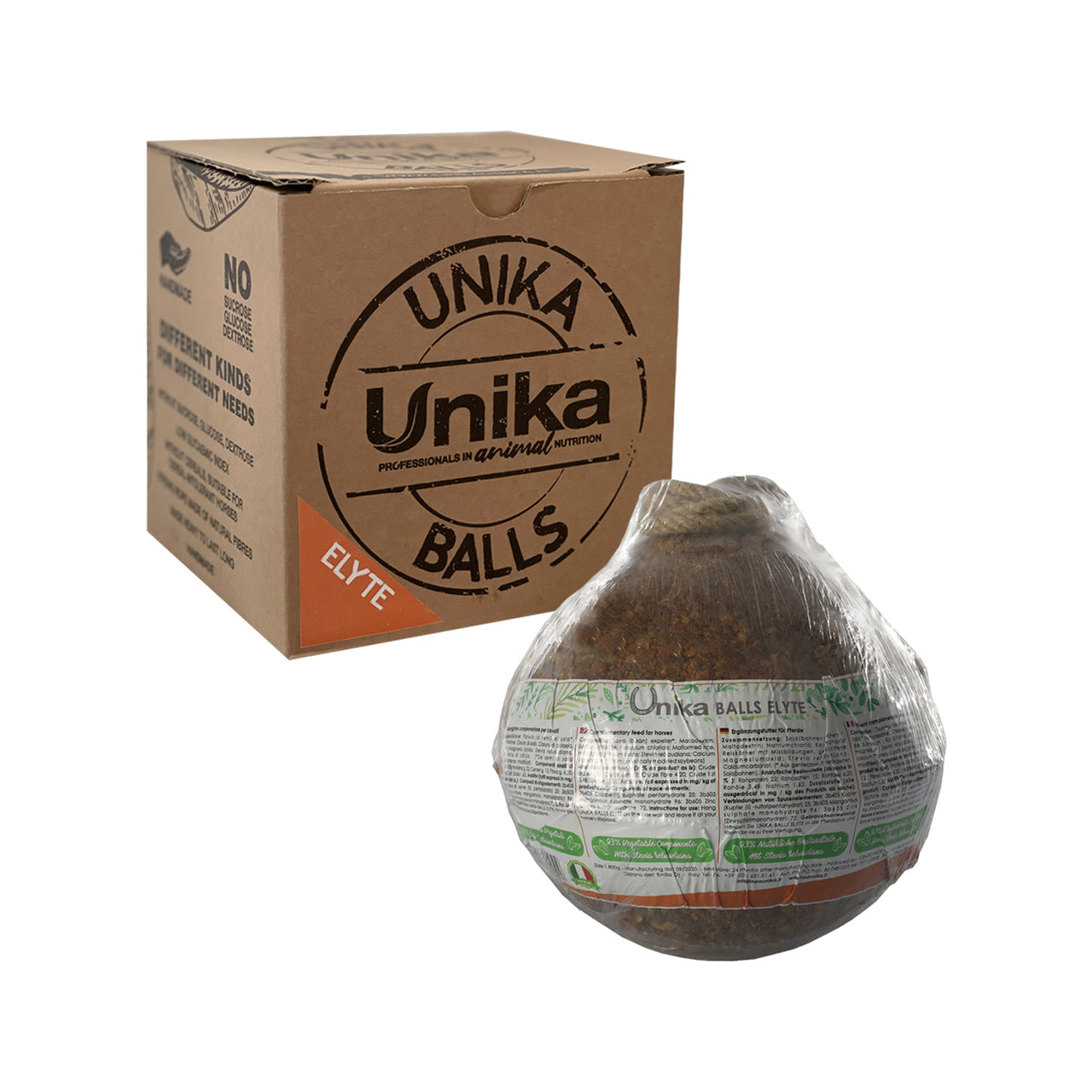 BALLS ELYTE | Cura del Cavallo | Biscotti per Cavalli | Unika