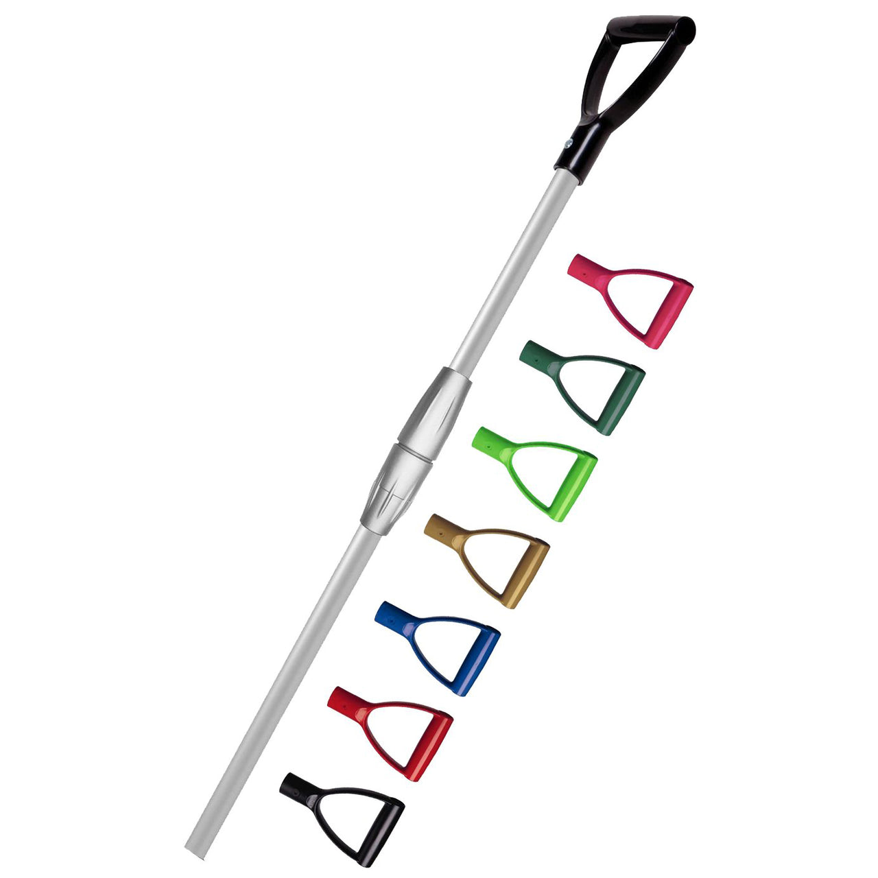 MANICO ALLUMINIO TELESCOPICO V-PLAST | Attrezzi Scuderia | Forche & Impugnature | V-Plast