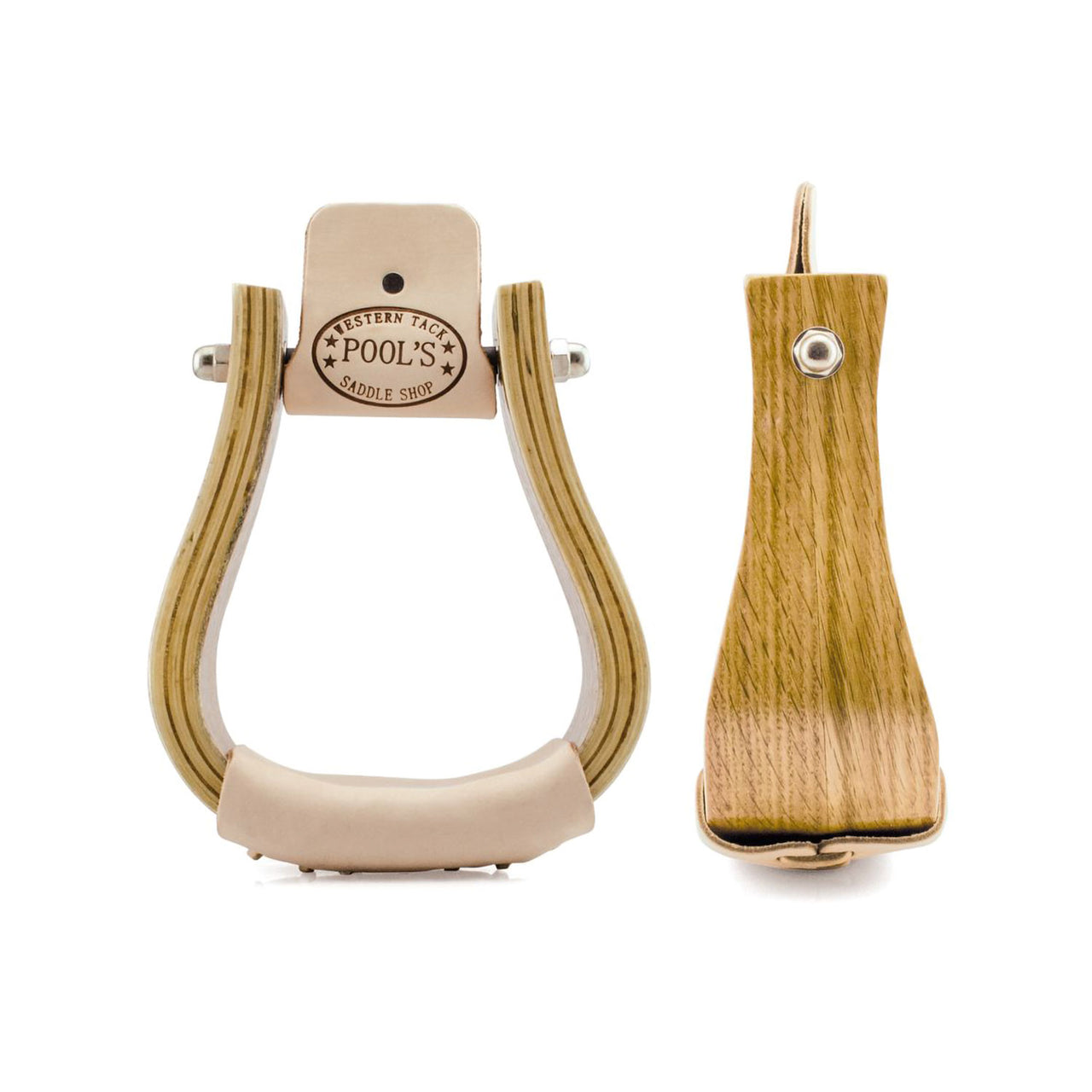 STAFFE WESTERN LEGNO CON PANCA LARGA | Staffe e Staffili | Staffe | Pool's