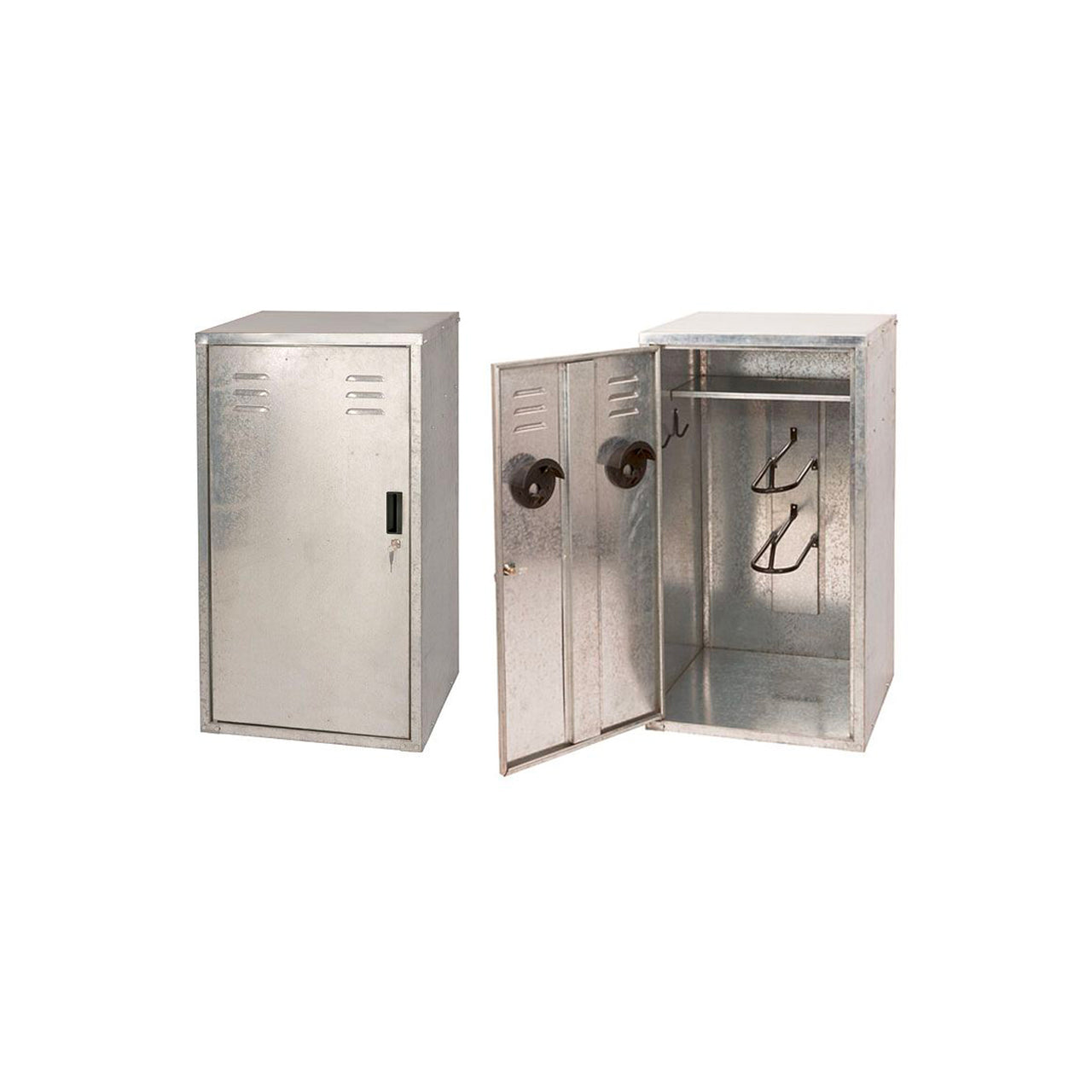 ARMADIO PORTASELLA IN LAMIERA ZINCATA 106x60x60 CM | Equipaggiamento da Gara | Equipaggiamento da Gara | Kerbl