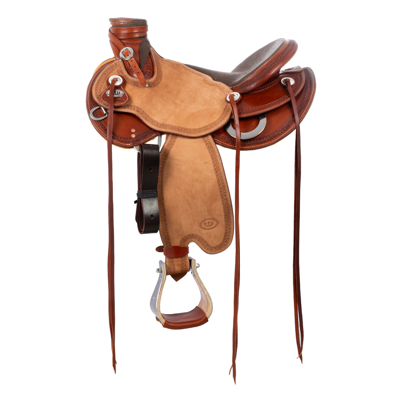 Selle Westwood classic wade , cognac reverse naturale border#81 | Selle e Accessori | Selle da Ranch | Westwood
