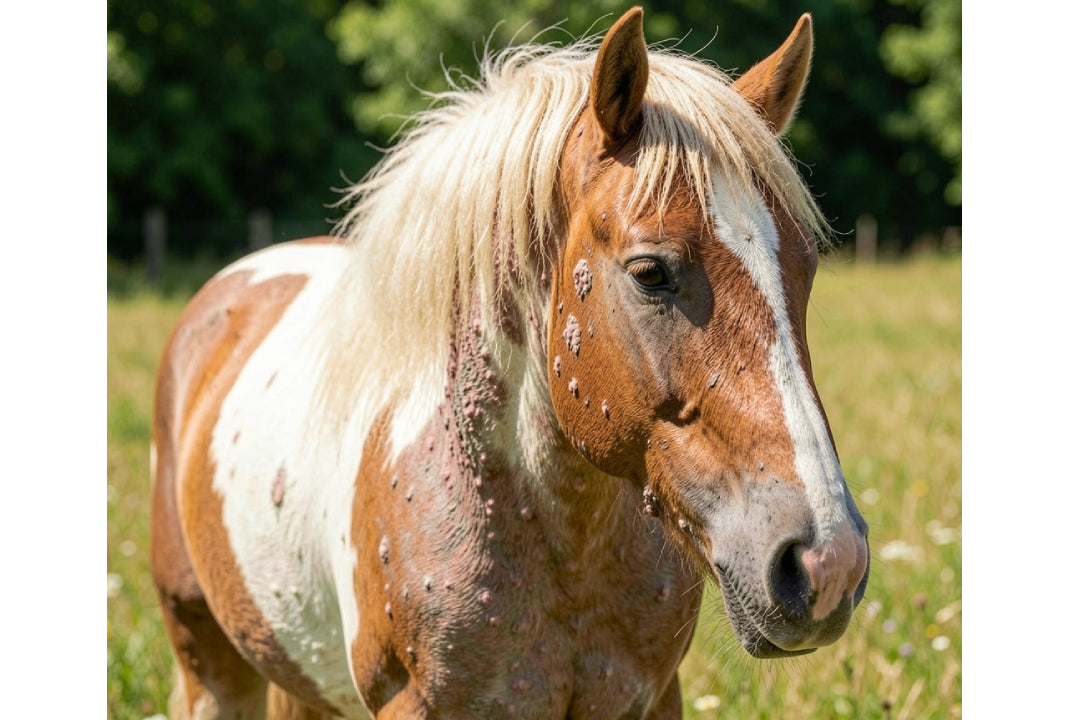 Dermatite estiva nel cavallo: una sfida annuale tra prurito e allergia