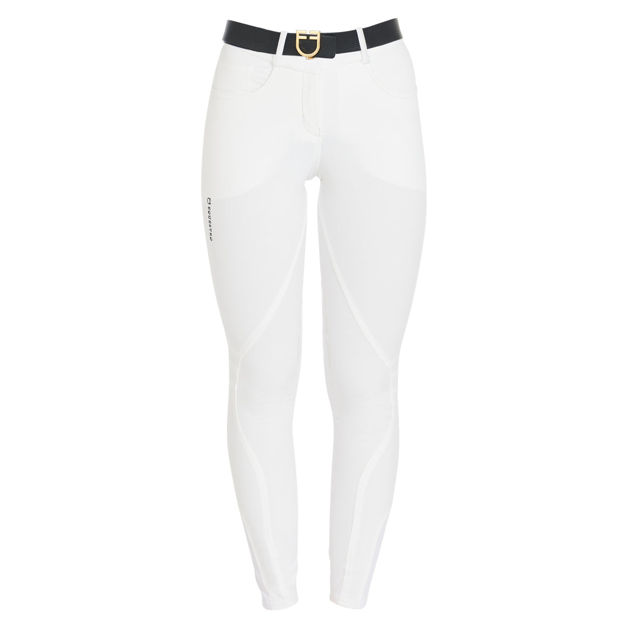 Pantaloni donna tessuto tecnico con grip sul ginocchio | Abbigliamento | Pantaloni da Equitazione | Equestro