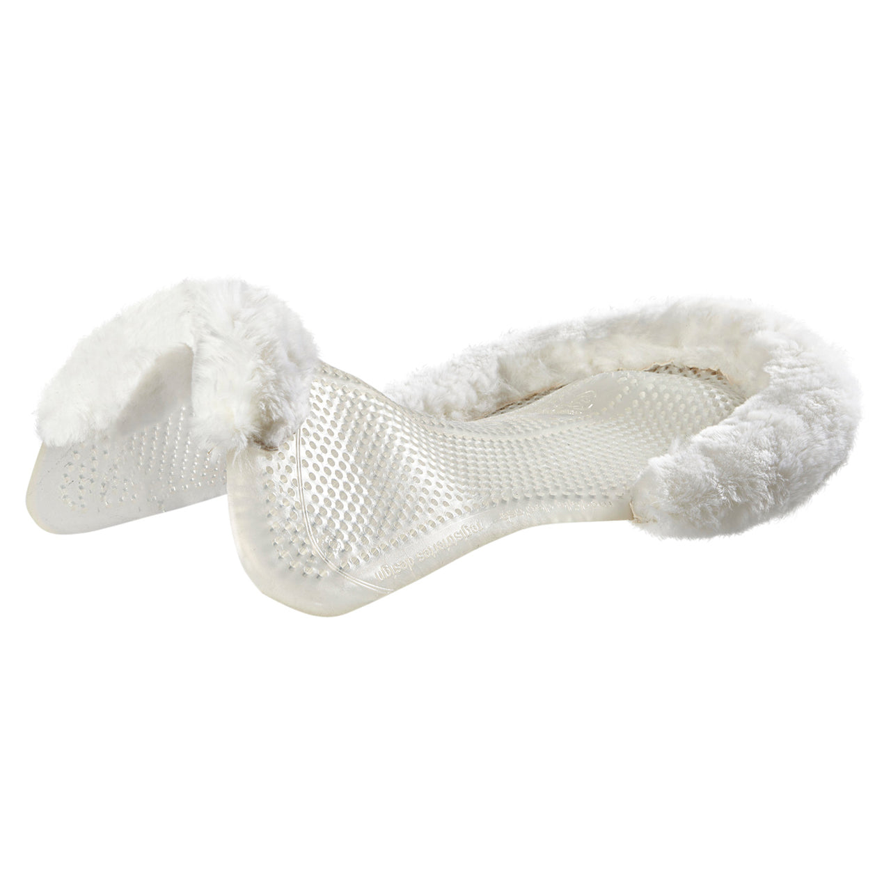 COMPENSATORE STOCK ACAVALLO IN GEL MODELLO CLASSIC GEL CON METÀ BORDO IN MONTONE offerta | Sottosella e Accessori | Sottosella in Pelle di Agnello | Acavallo