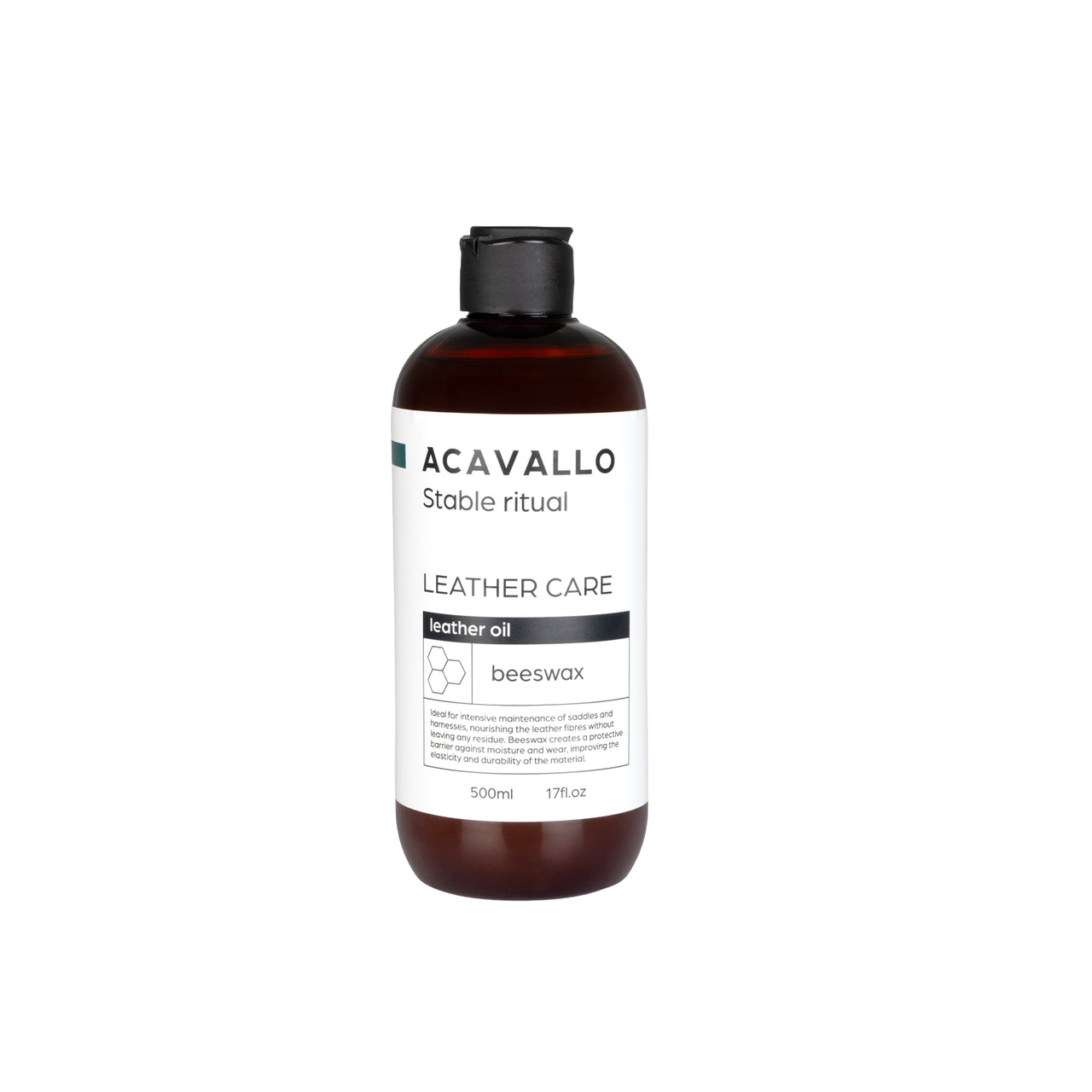 Olio cuoio alla cera d’api 500ml | Prodotti manutenzione | Cura del Cuoio | Acavallo