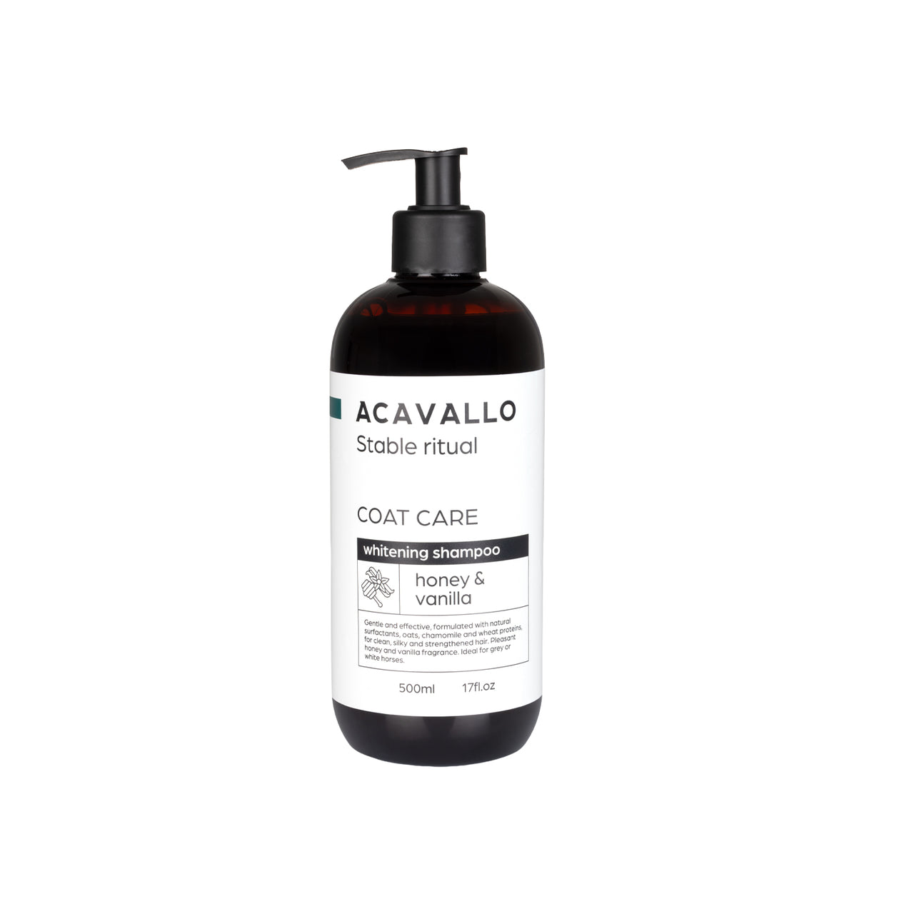 Shampoo per i grigi miele e vaniglia 500ml | Accessori Groom | Shampoo per Cavalli | Acavallo