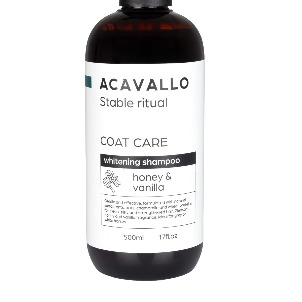 Shampoo per i grigi miele e vaniglia 500ml | Accessori Groom | Shampoo per Cavalli | Acavallo