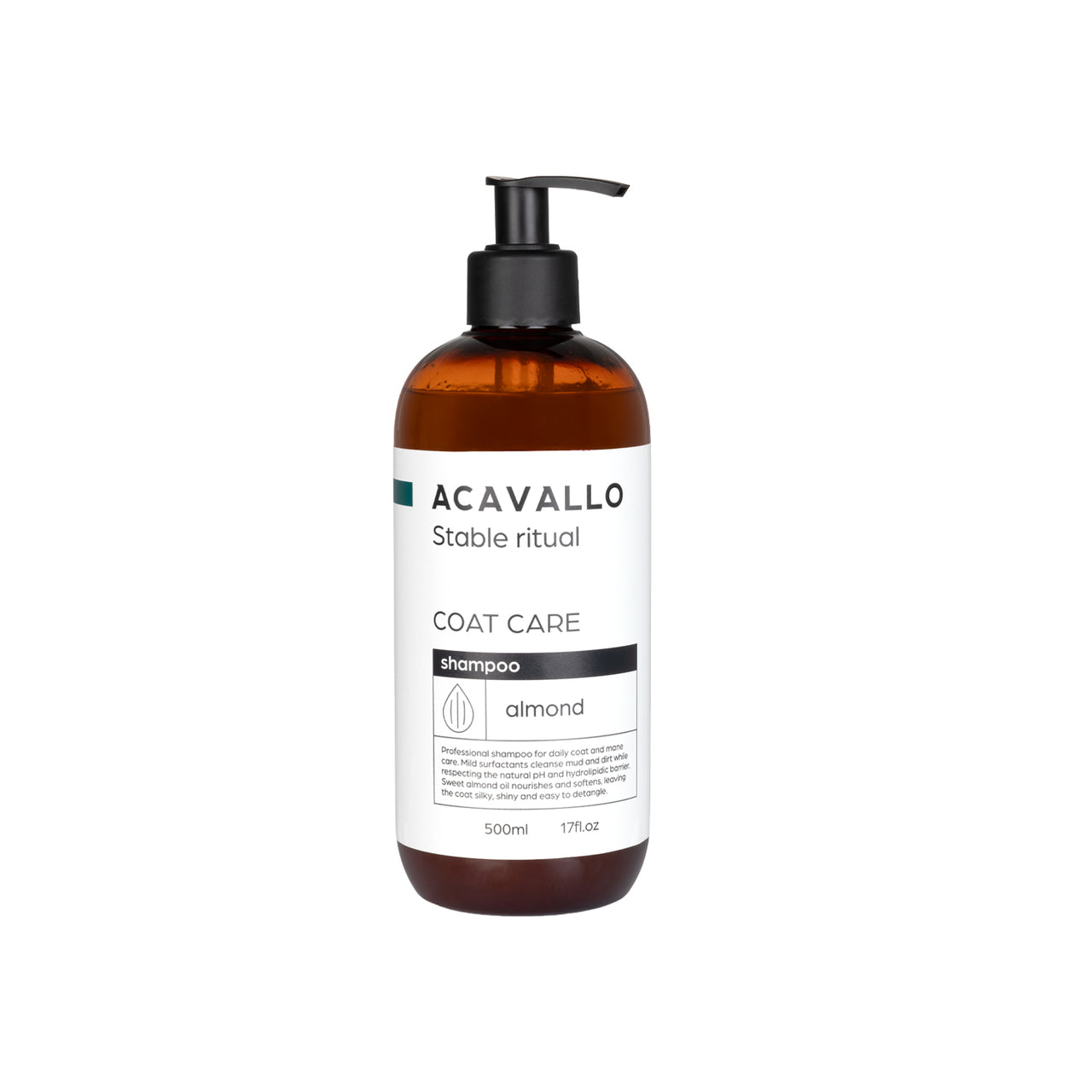 Shampoo alla mandorla 500ml | Accessori Groom | Shampoo per Cavalli | Acavallo